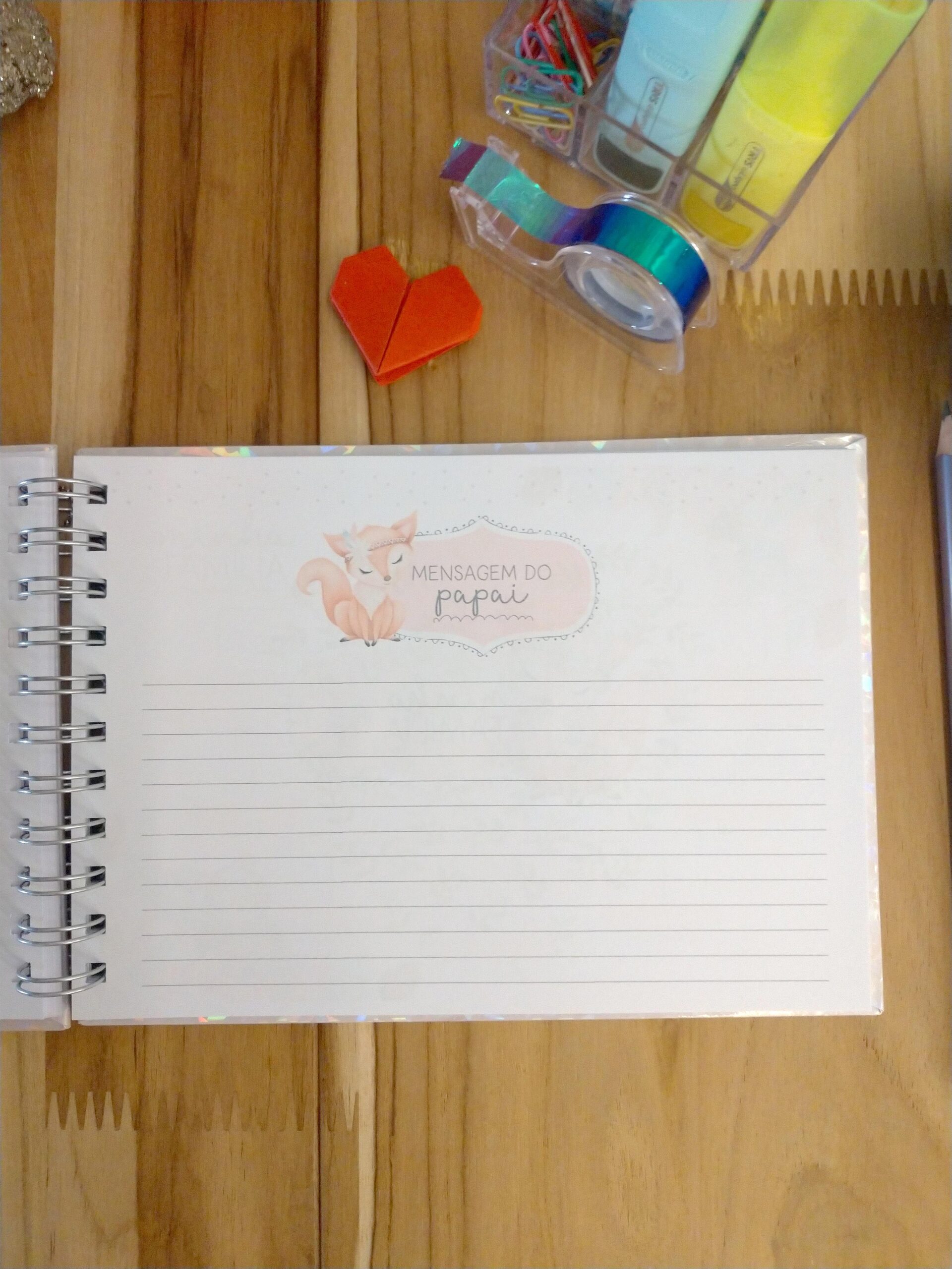 Kit minha menina - caderneta de saúde e livro do bebê personalizado - Imagem 10