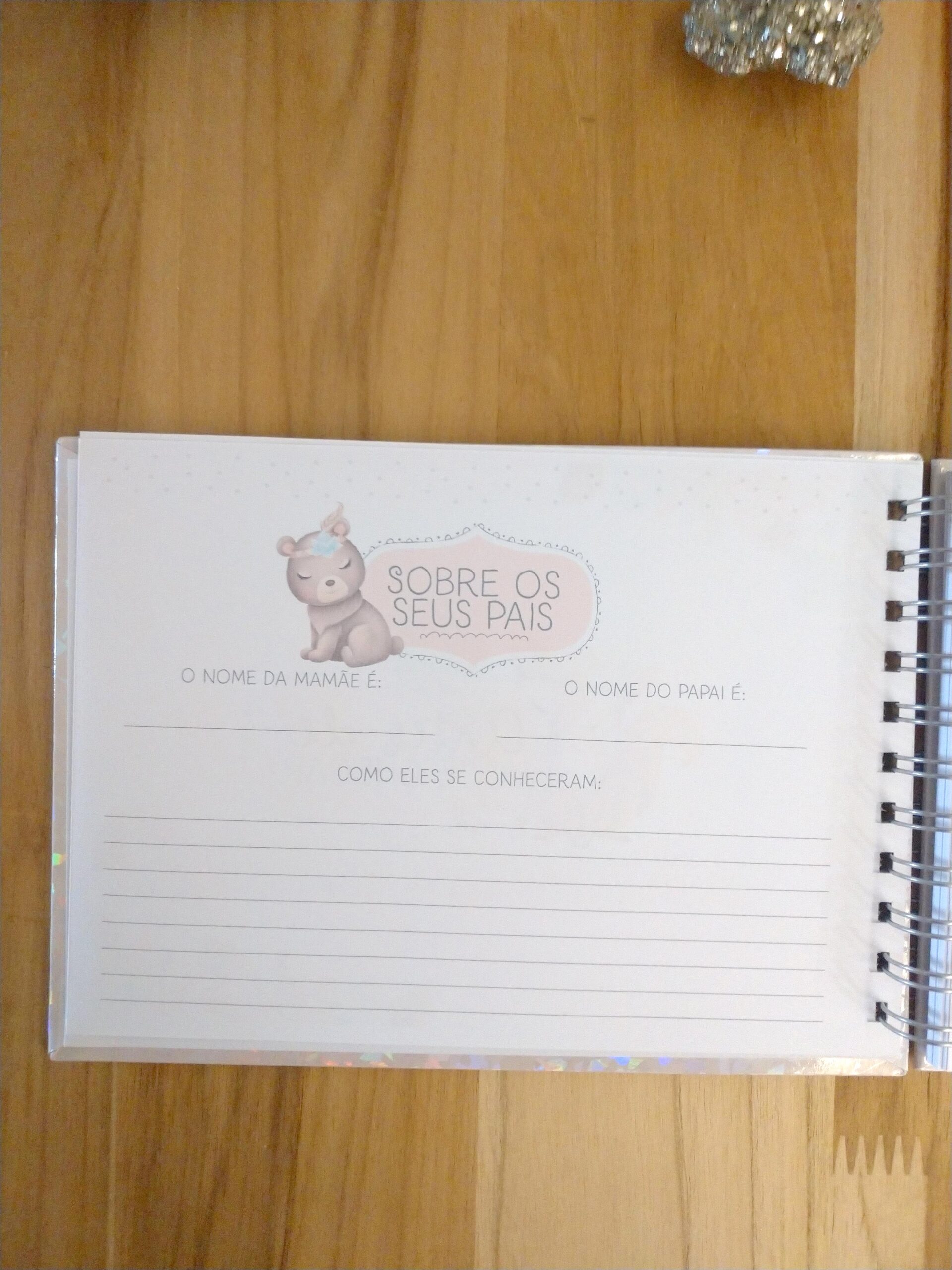 Kit minha menina - caderneta de saúde e livro do bebê personalizado - Imagem 13