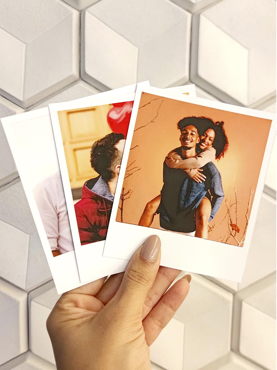 Kit Instantes - Fotos polaroid adesivado personalizado - pacote com 12 unidades - Imagem 3