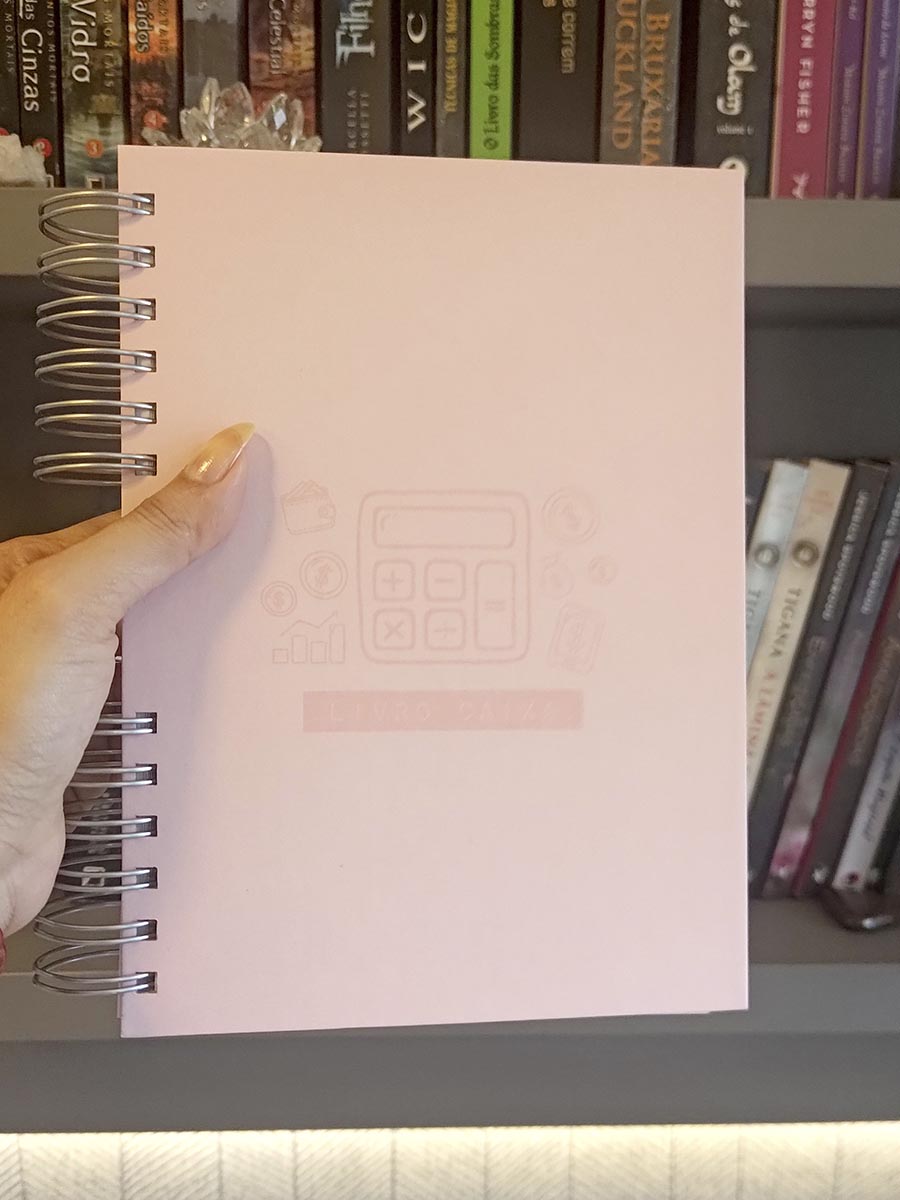 Pronta Entrega - Livro caixa permanente