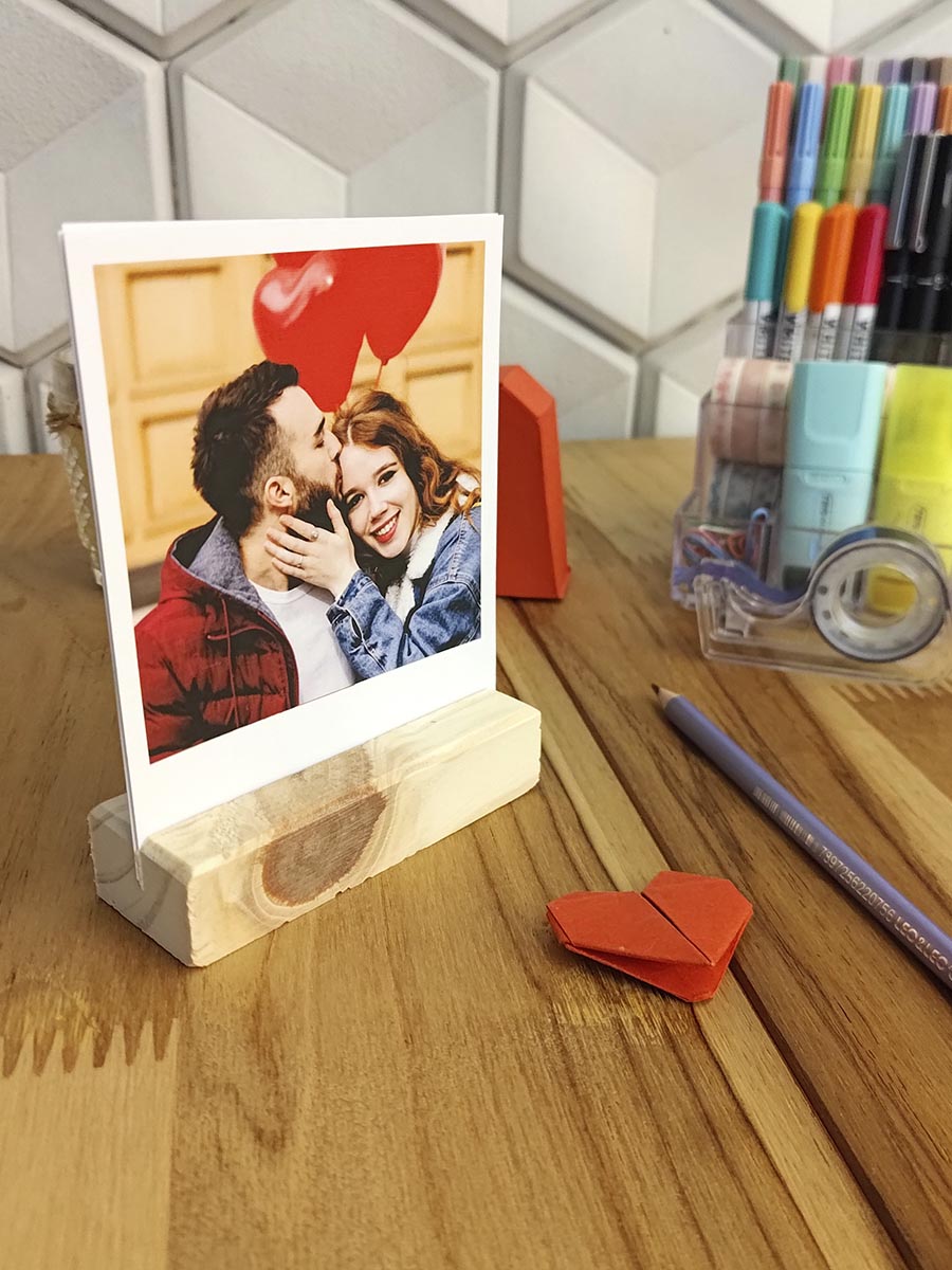 Instantes - Porta retrato em polaroid personalizado - Imagem 2