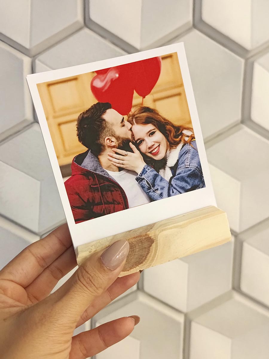 Instantes - Porta retrato em polaroid personalizado - Imagem 4