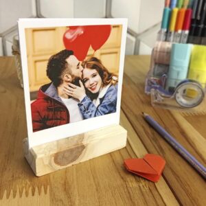 Instantes - Porta retrato em polaroid personalizado