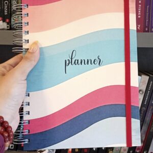 Pronta Entrega - Planner econômico permanente retrô