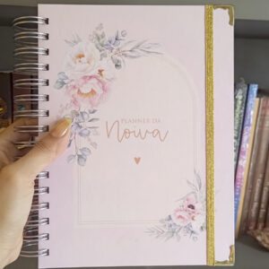 Pronta Entrega - Planner da noiva floral
