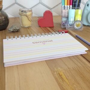 Desk planner permanente personalizado