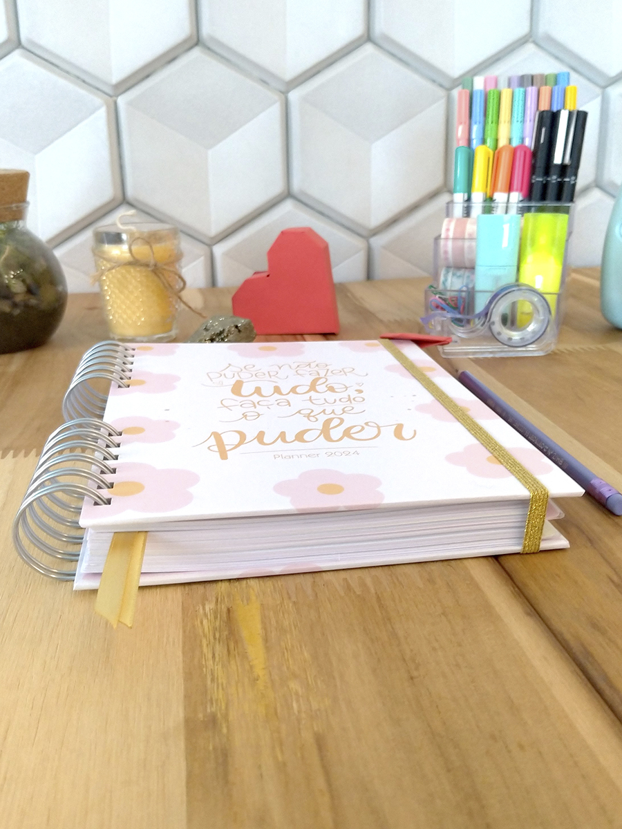 Planner pessoal permanente personalizado - fofura