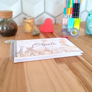 Livro do bebê menino personalizado