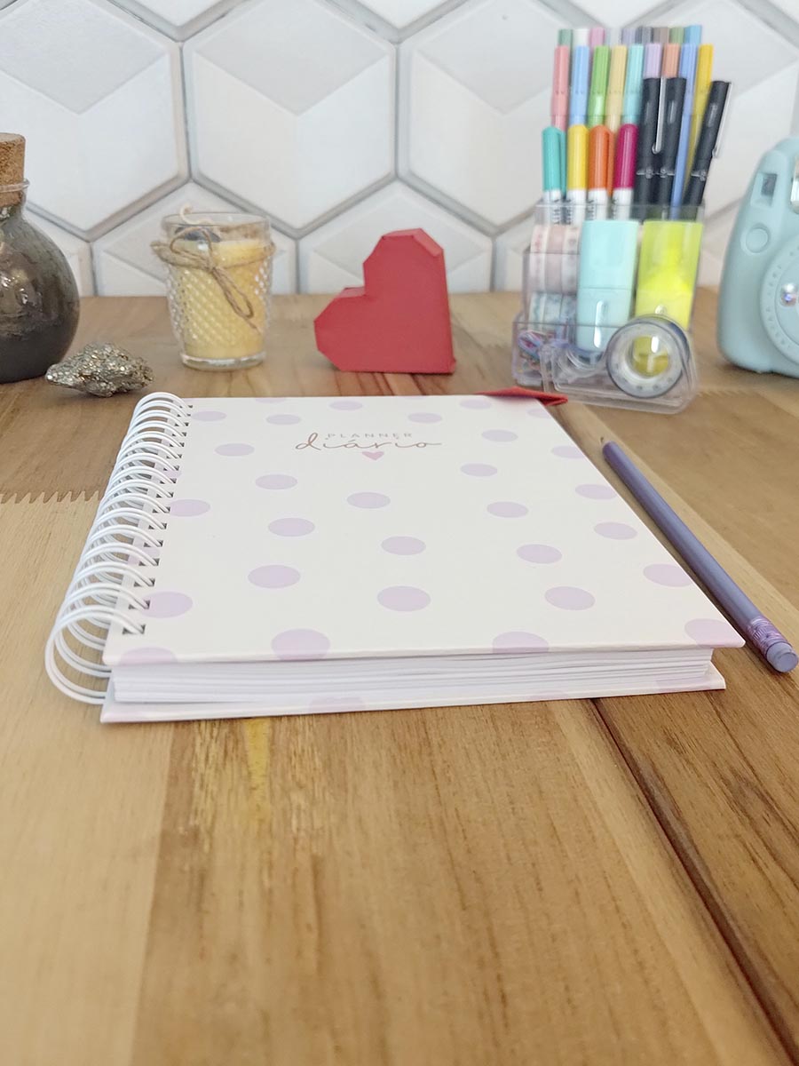 Planner diário personalizado