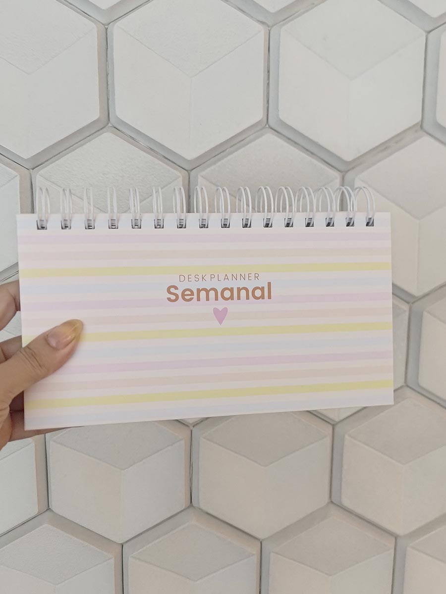Desk planner permanente personalizado - Imagem 10