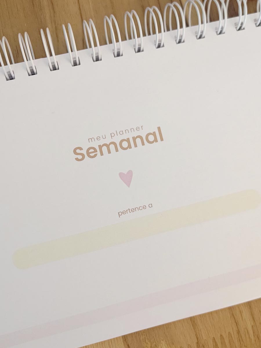 Duo planner - planejamento mensal e semanal personalizado - Imagem 13