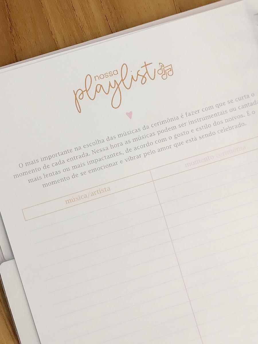 Coleção Amor que Floresce - Planner da noiva personalizado - Imagem 9