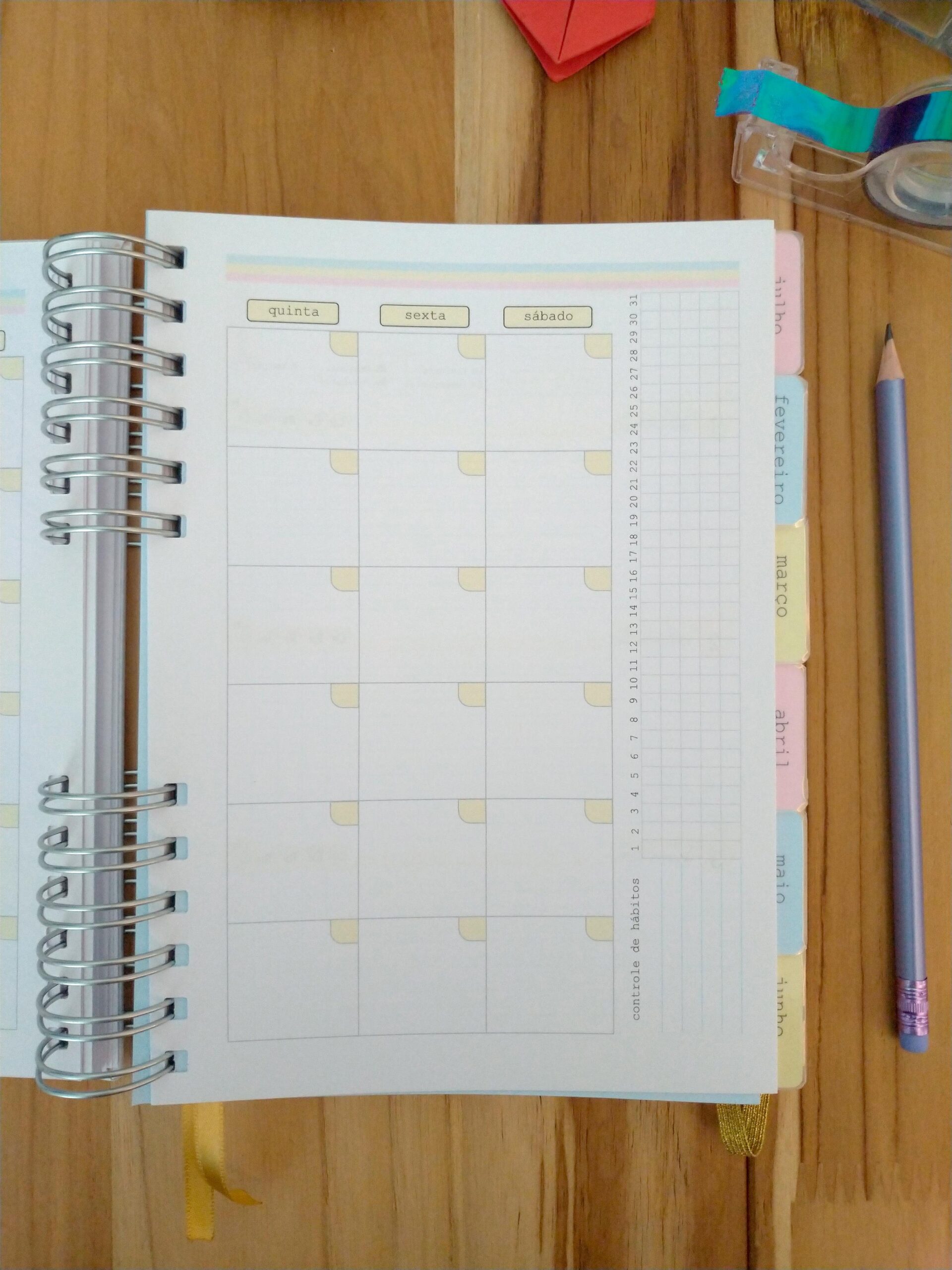 Pronta Entrega - Planner de estudos permanente - Imagem 15