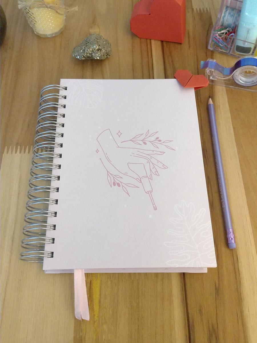 Pronta Entrega - Caderno de agendamentos manicure permanente - Imagem 2