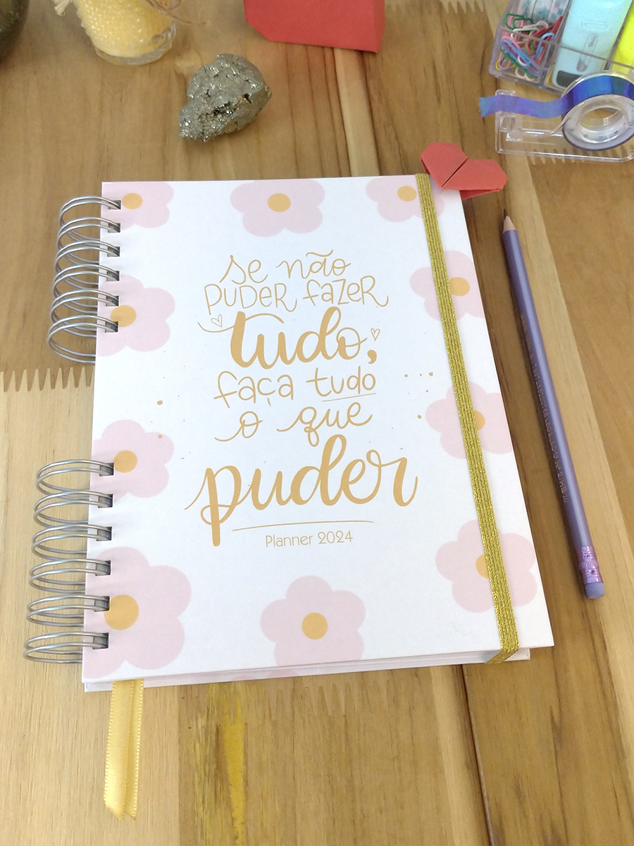 Planner pessoal permanente personalizado - fofura - Imagem 2
