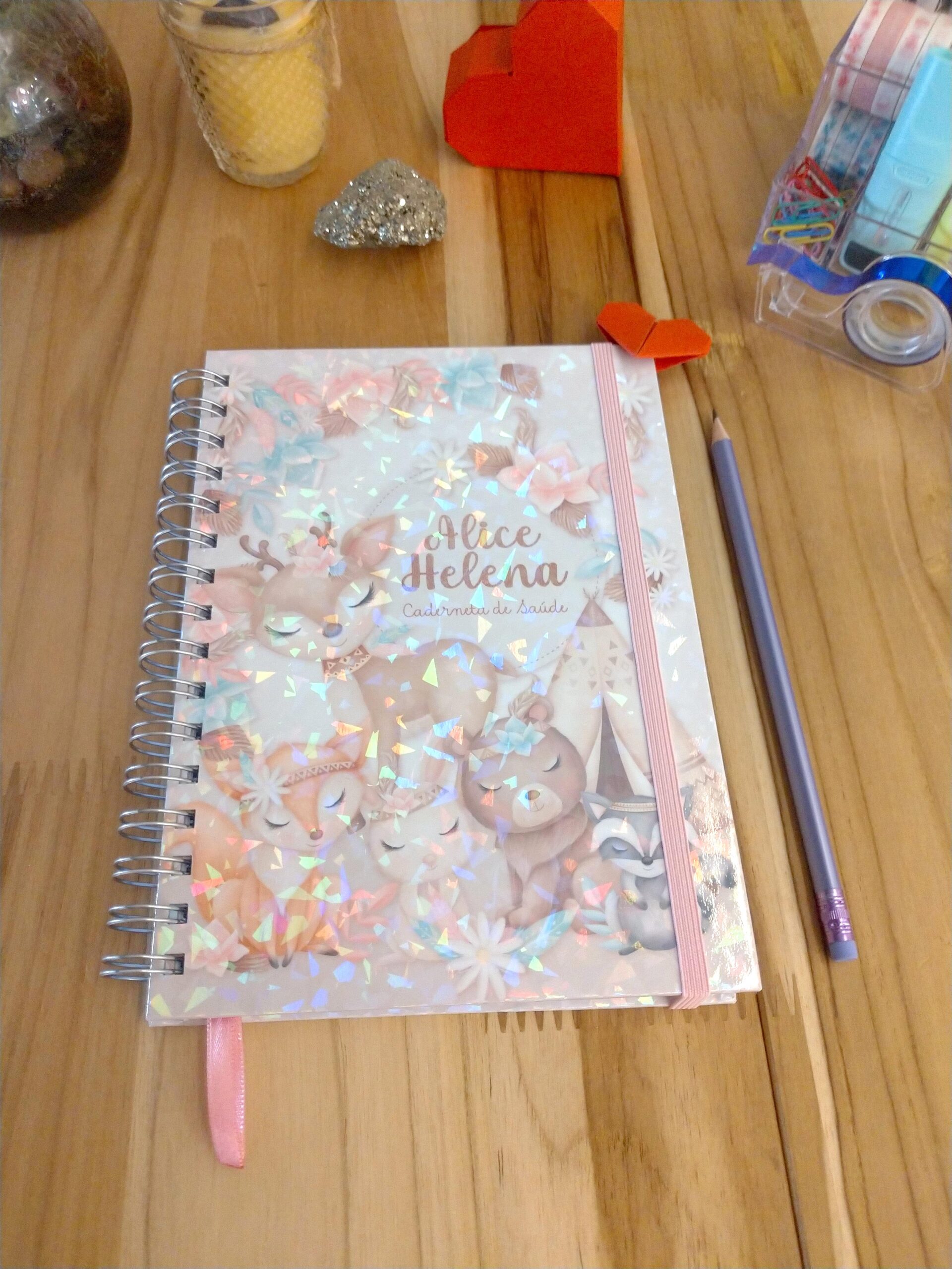 Caderneta de saúde do bebê - minha menina personalizado - Imagem 2