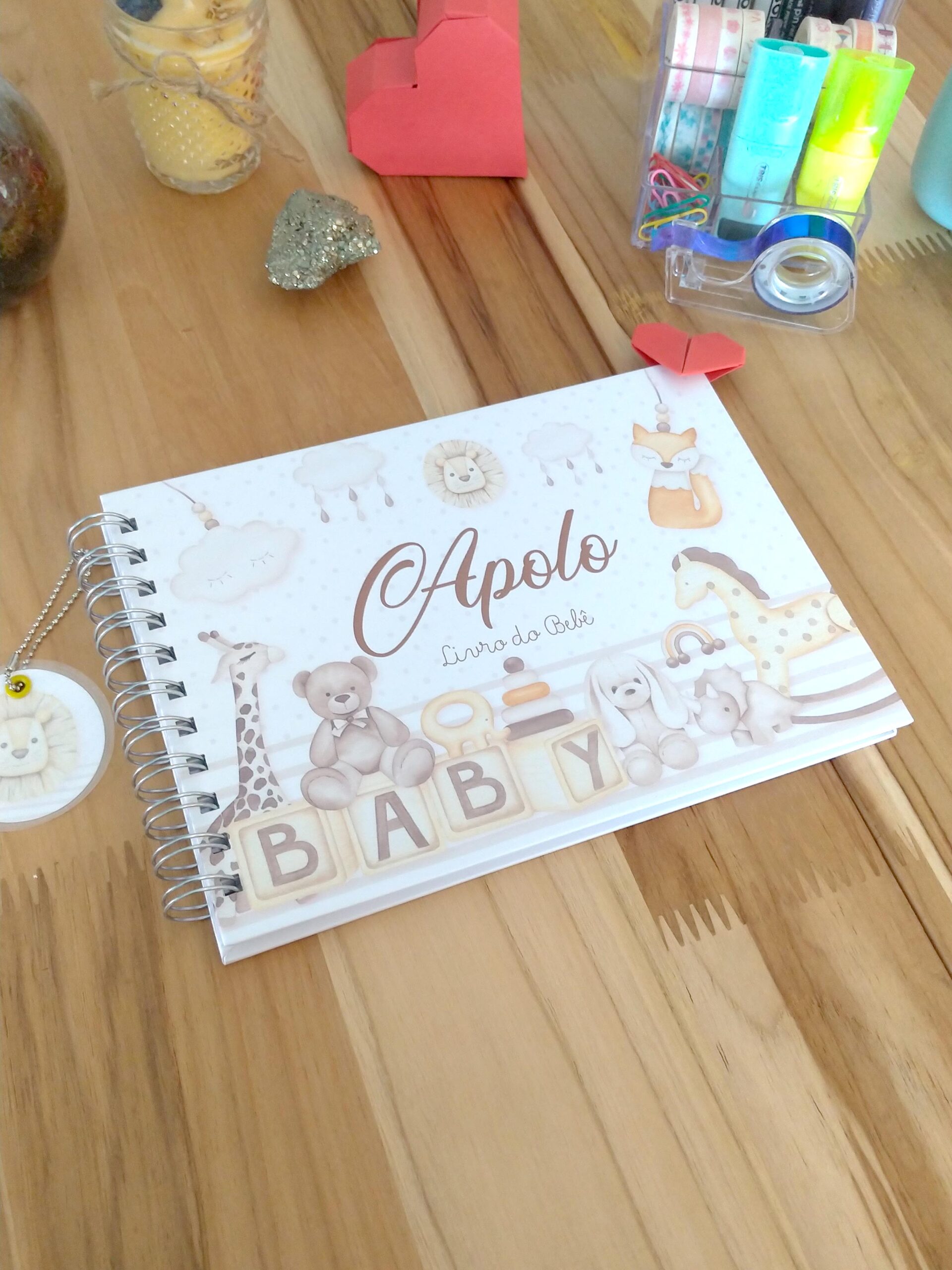 Livro do bebê menino personalizado - Imagem 2