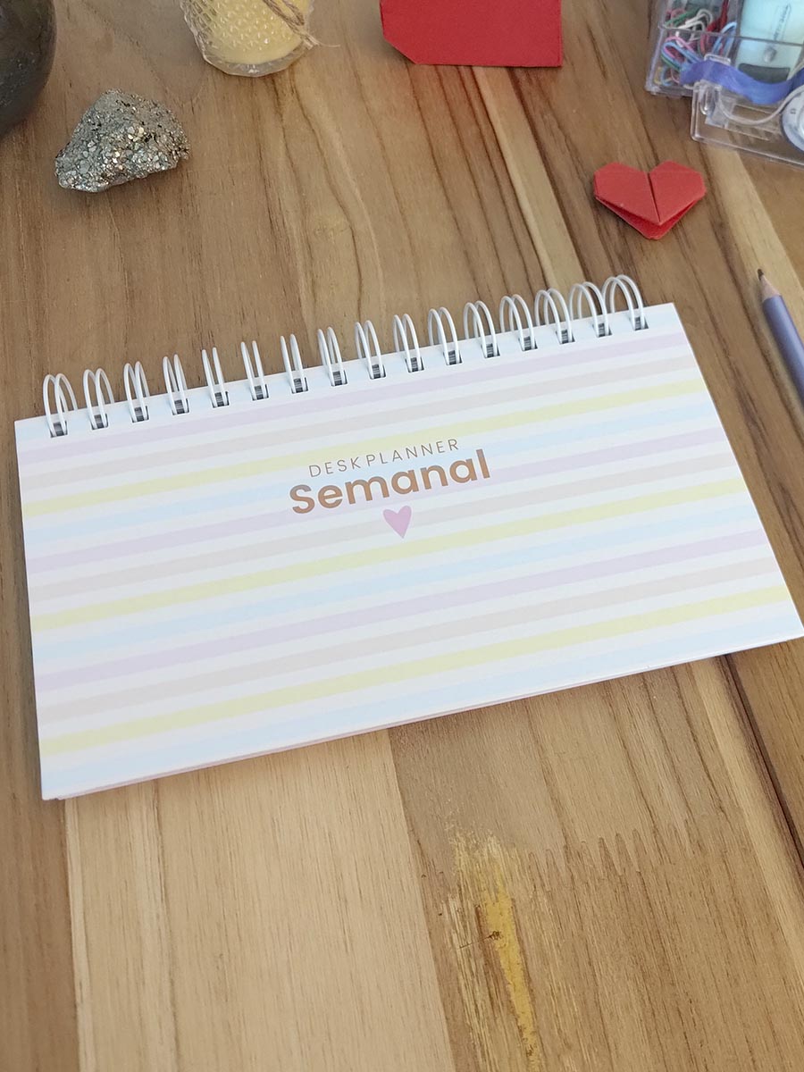 Desk planner permanente personalizado - Imagem 2