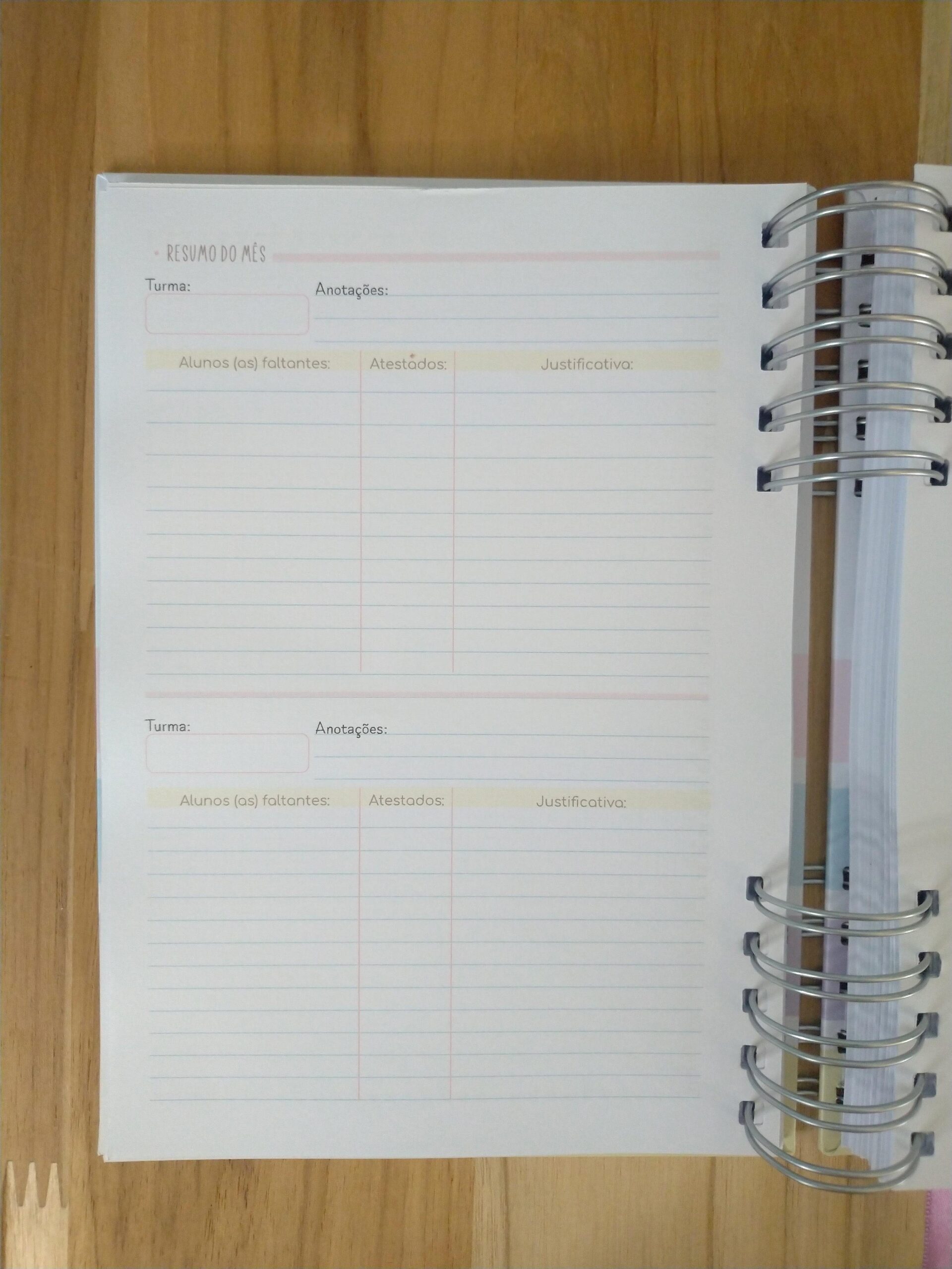 Planner do professor permanente personalizado - Imagem 6