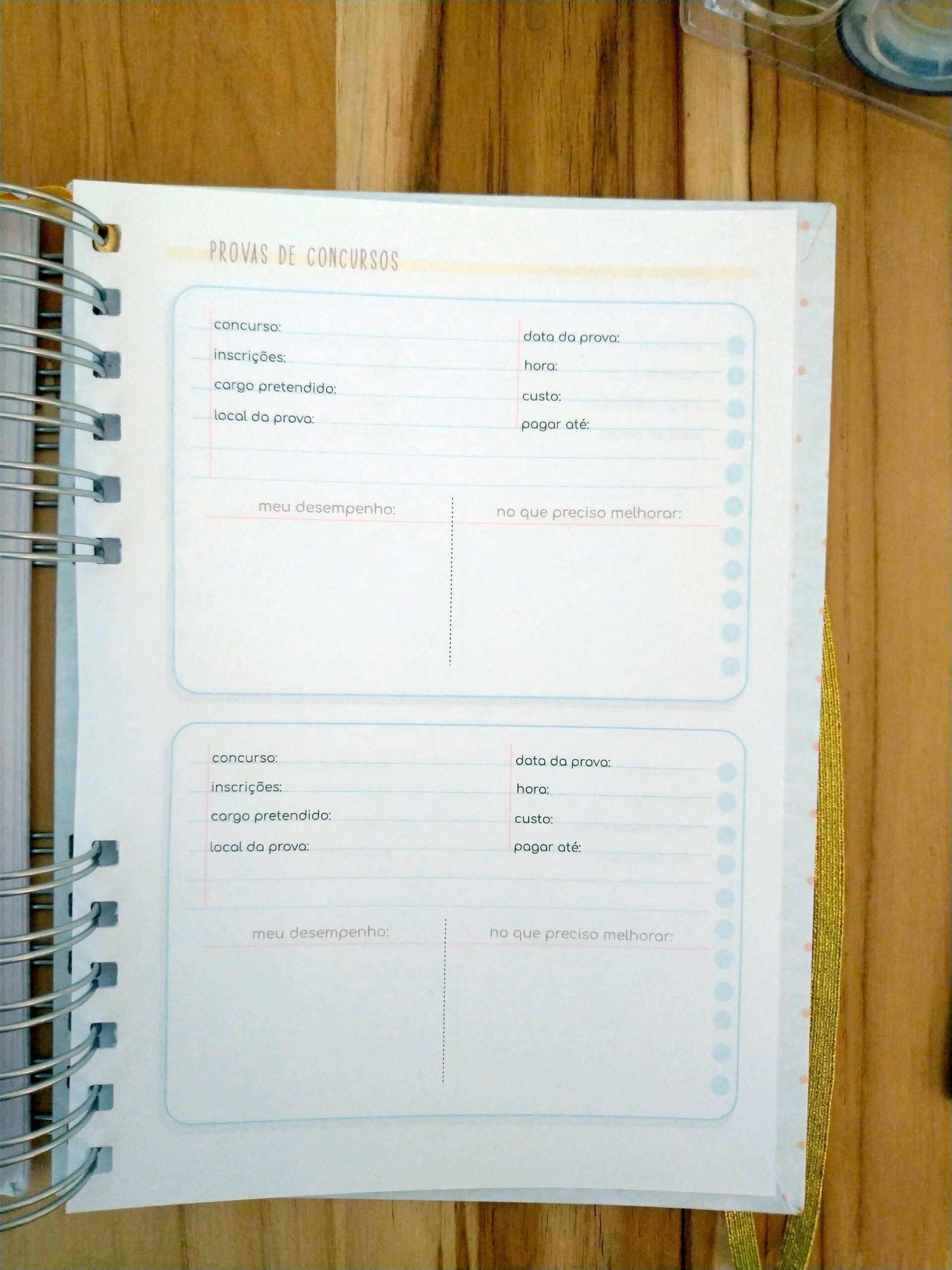 Pronta Entrega - Planner de estudos permanente - Imagem 20