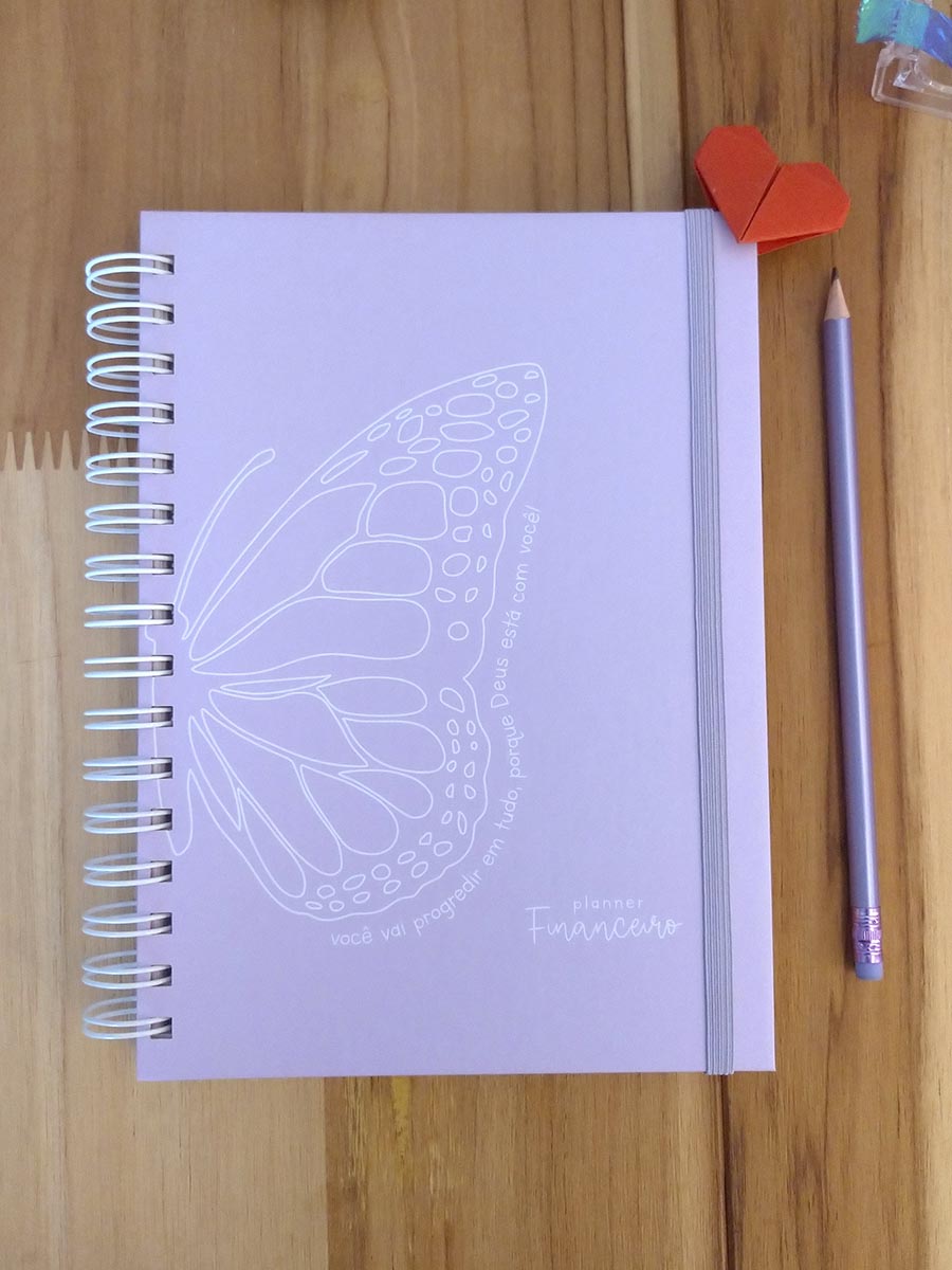 Planner financeiro permanente colorido ou neutro personalizado - Imagem 3