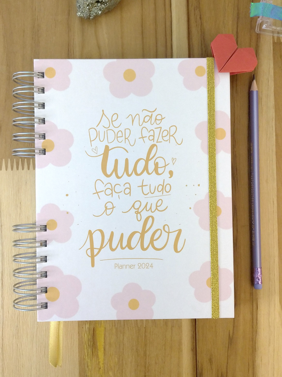 Planner pessoal permanente personalizado - fofura - Imagem 3