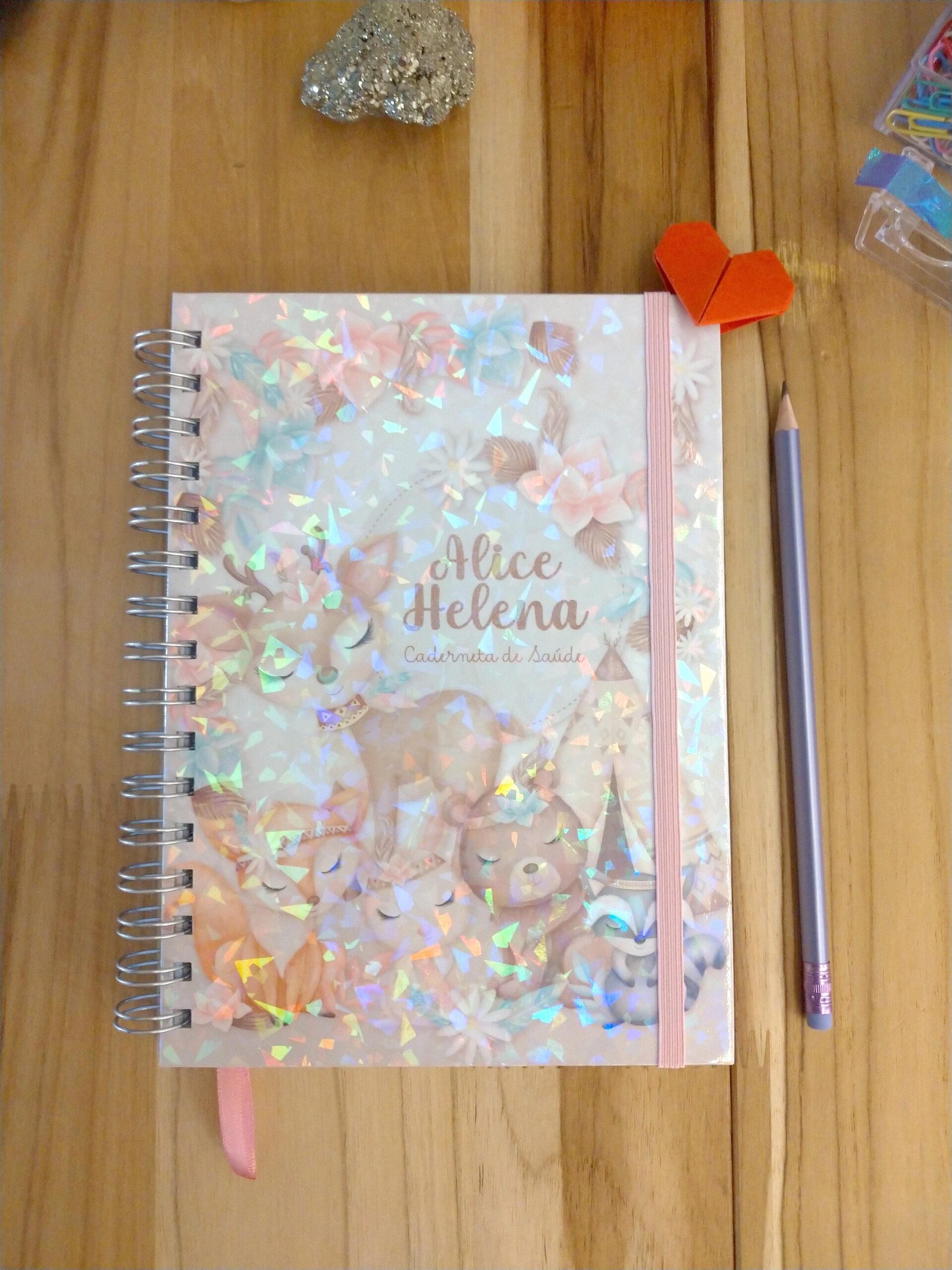 Caderneta de saúde do bebê - minha menina personalizado - Imagem 3