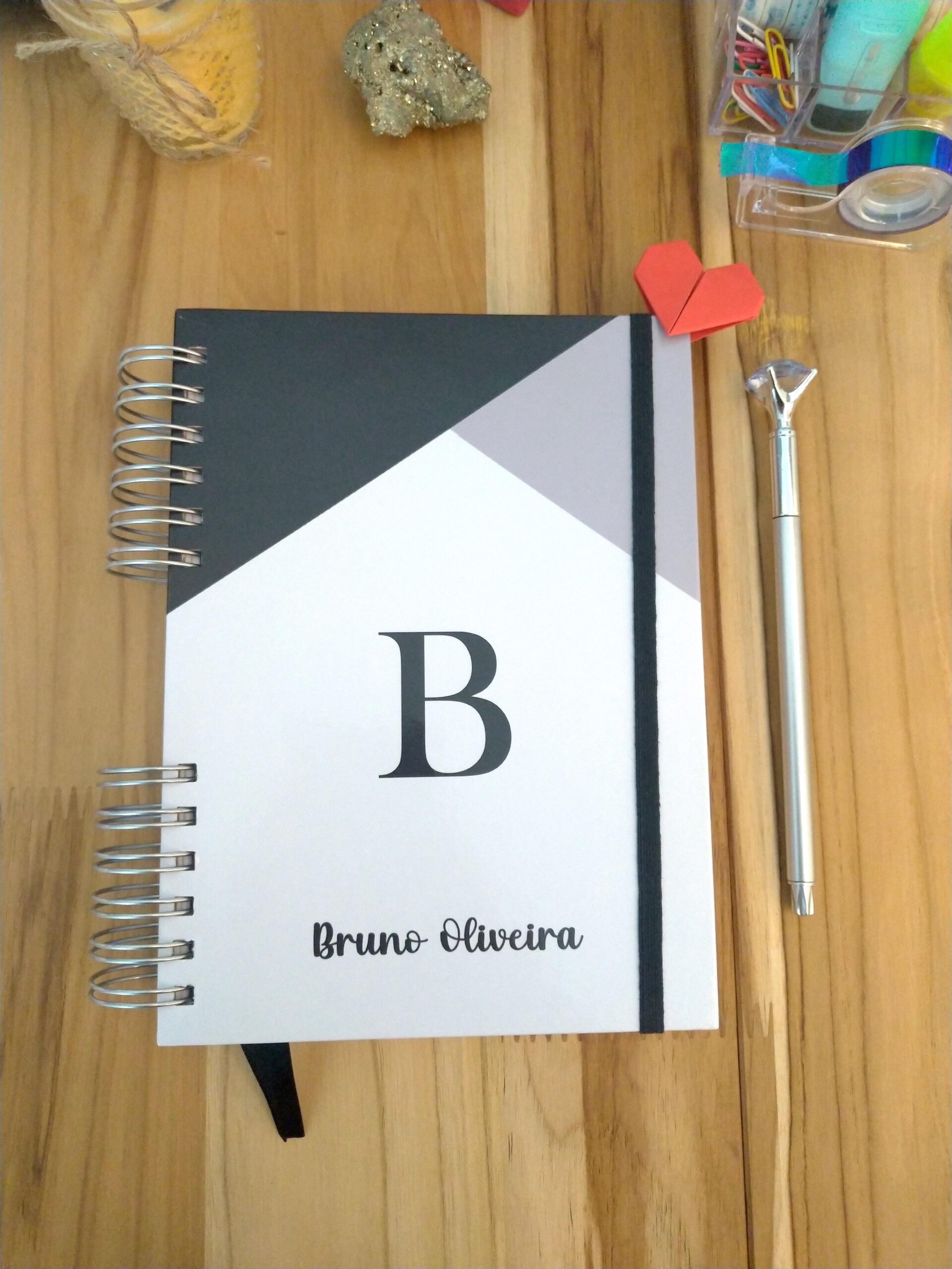 Planner neutro masculino não datado personalizado - Imagem 2