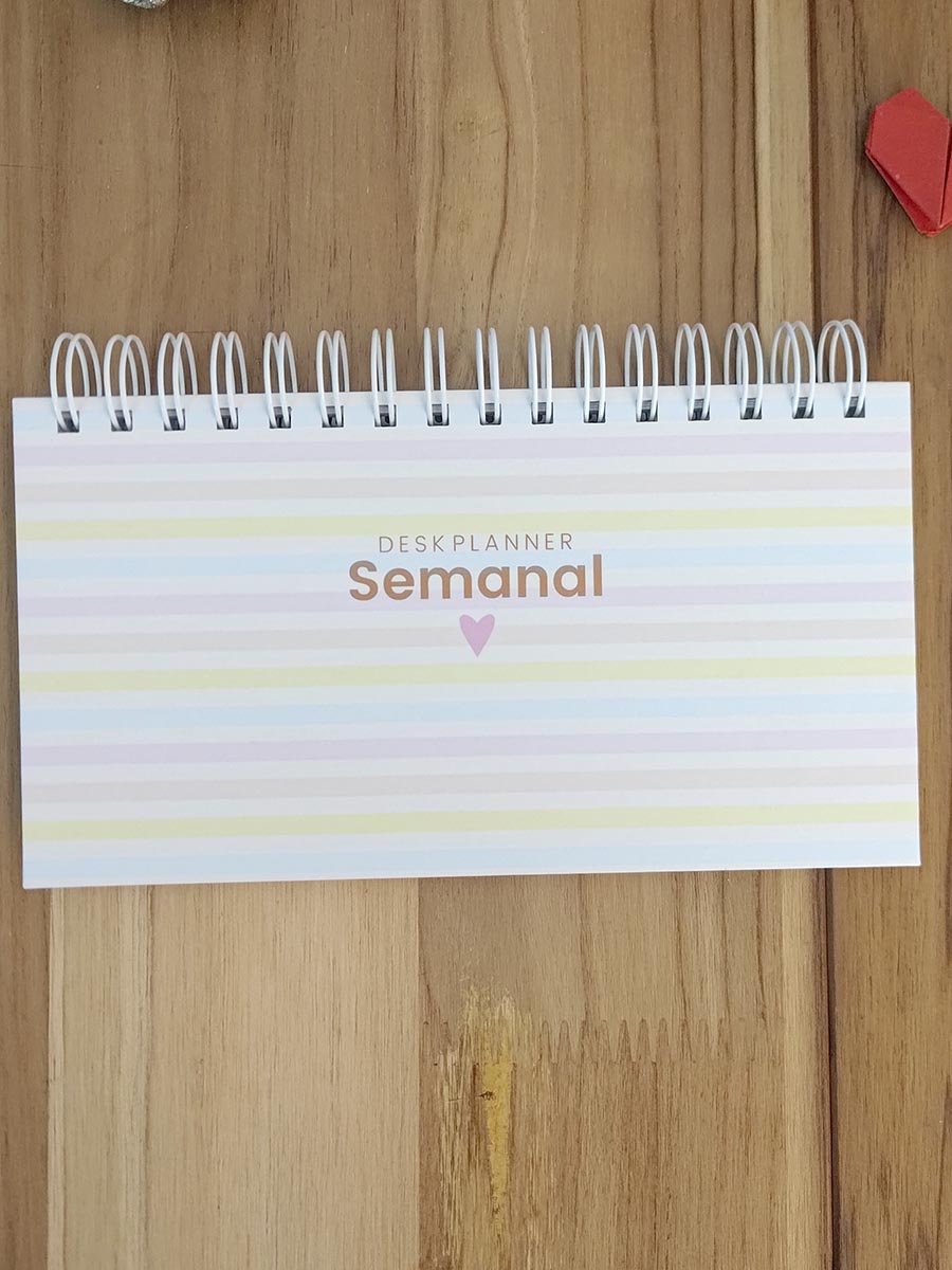 Desk planner permanente personalizado - Imagem 3