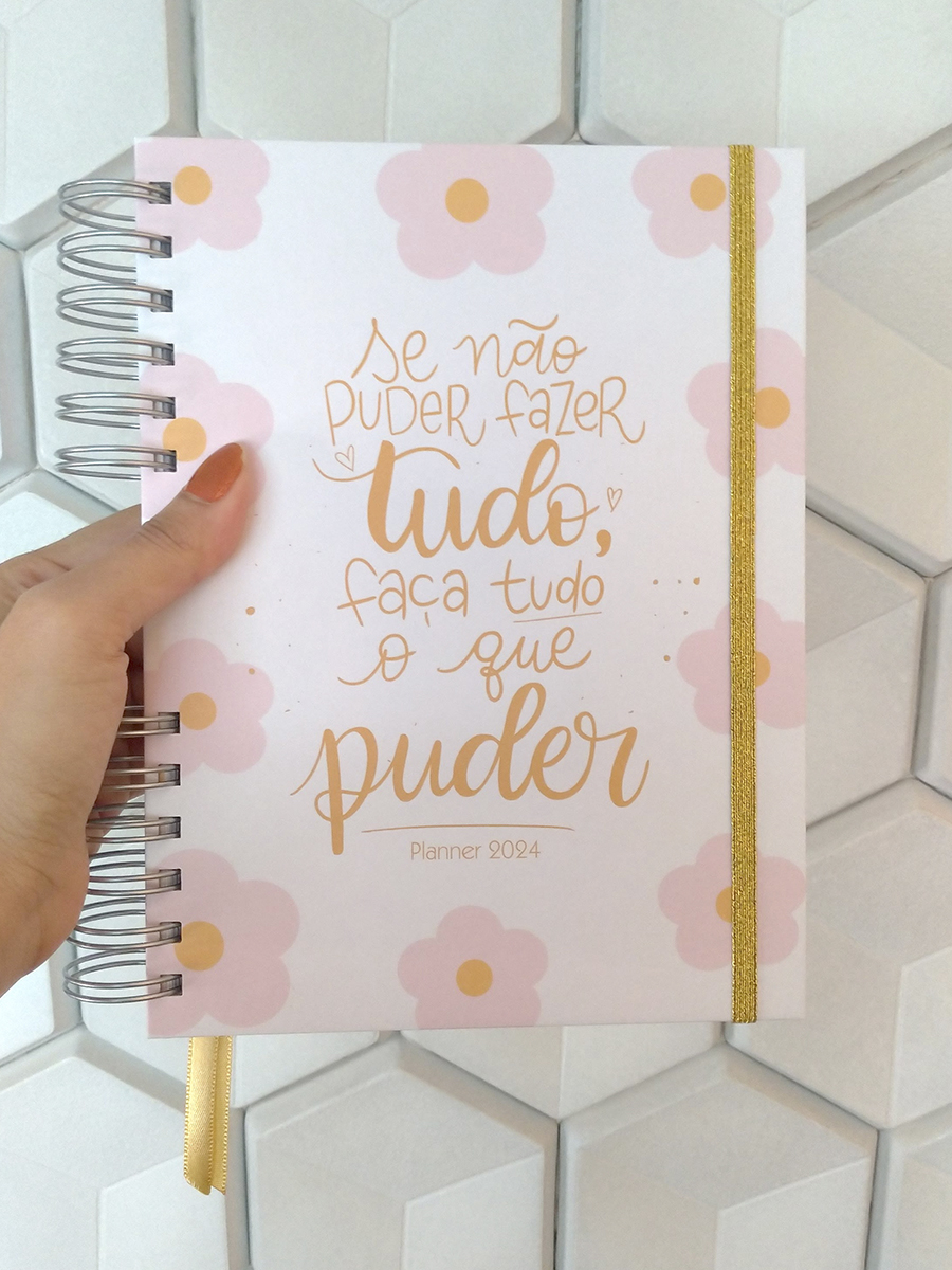 Planner pessoal permanente personalizado - fofura - Imagem 4