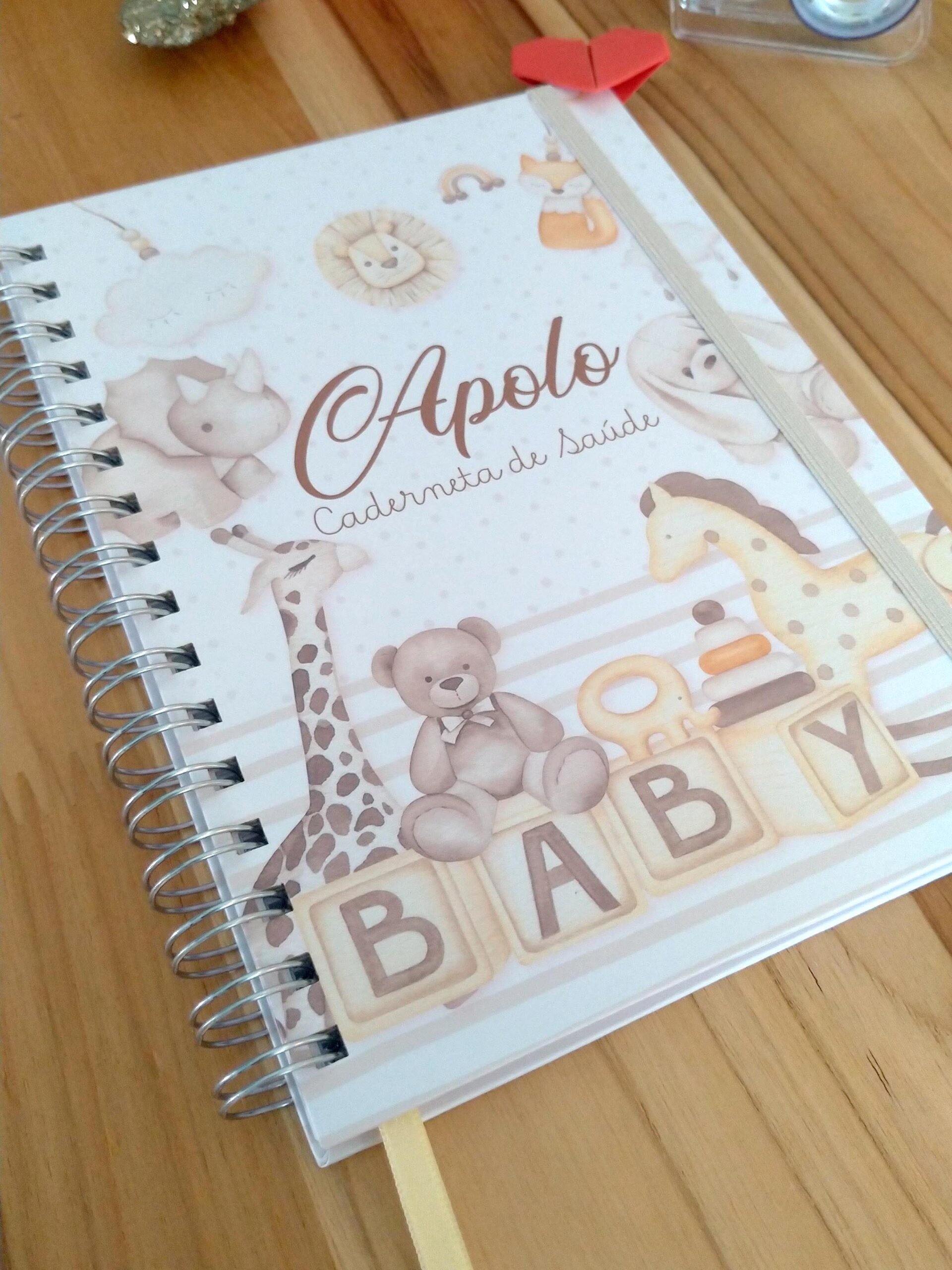 Caderneta de saúde do bebê - meu menino personalizado - Imagem 3