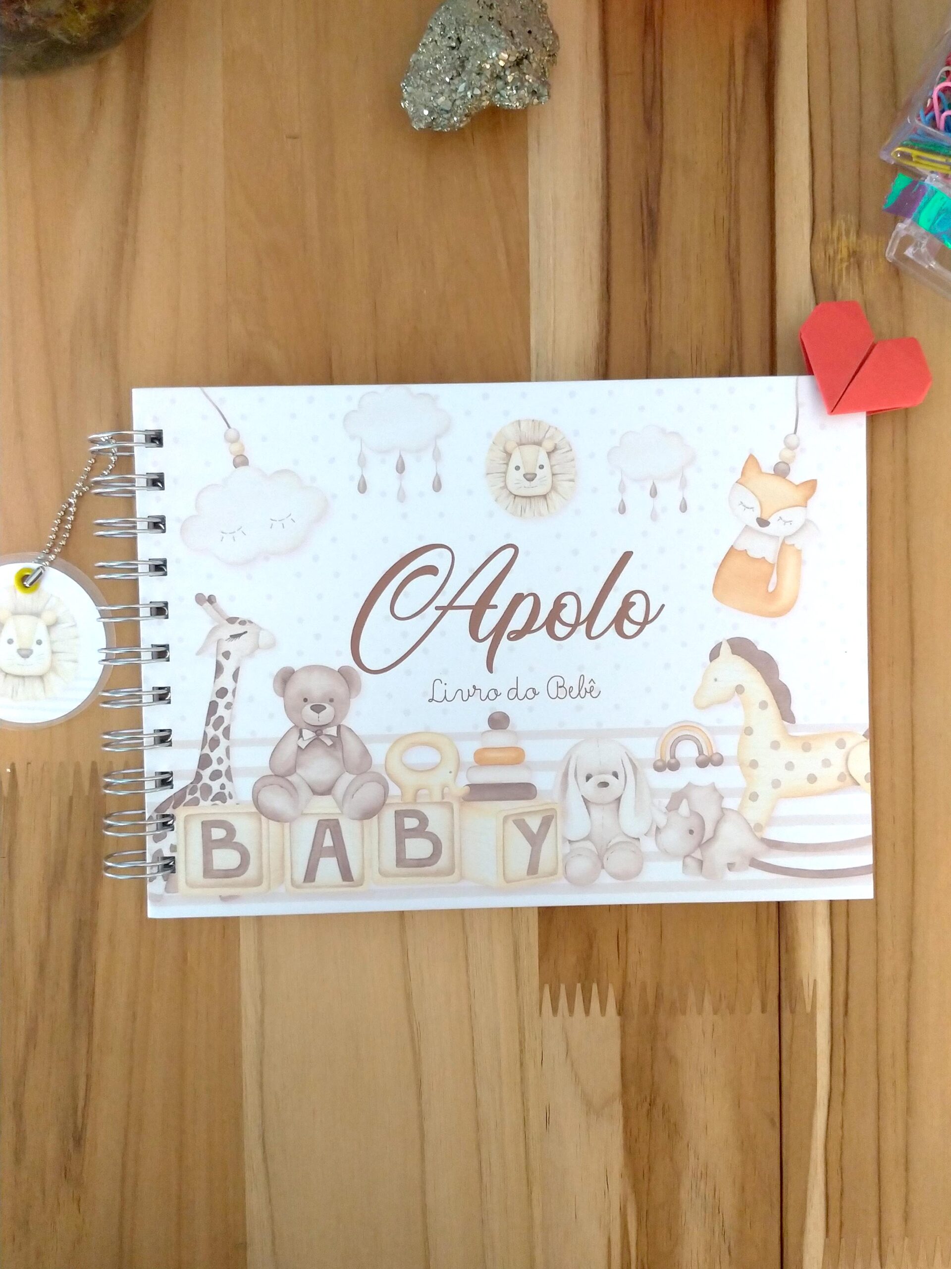 Livro do bebê menino personalizado - Imagem 3