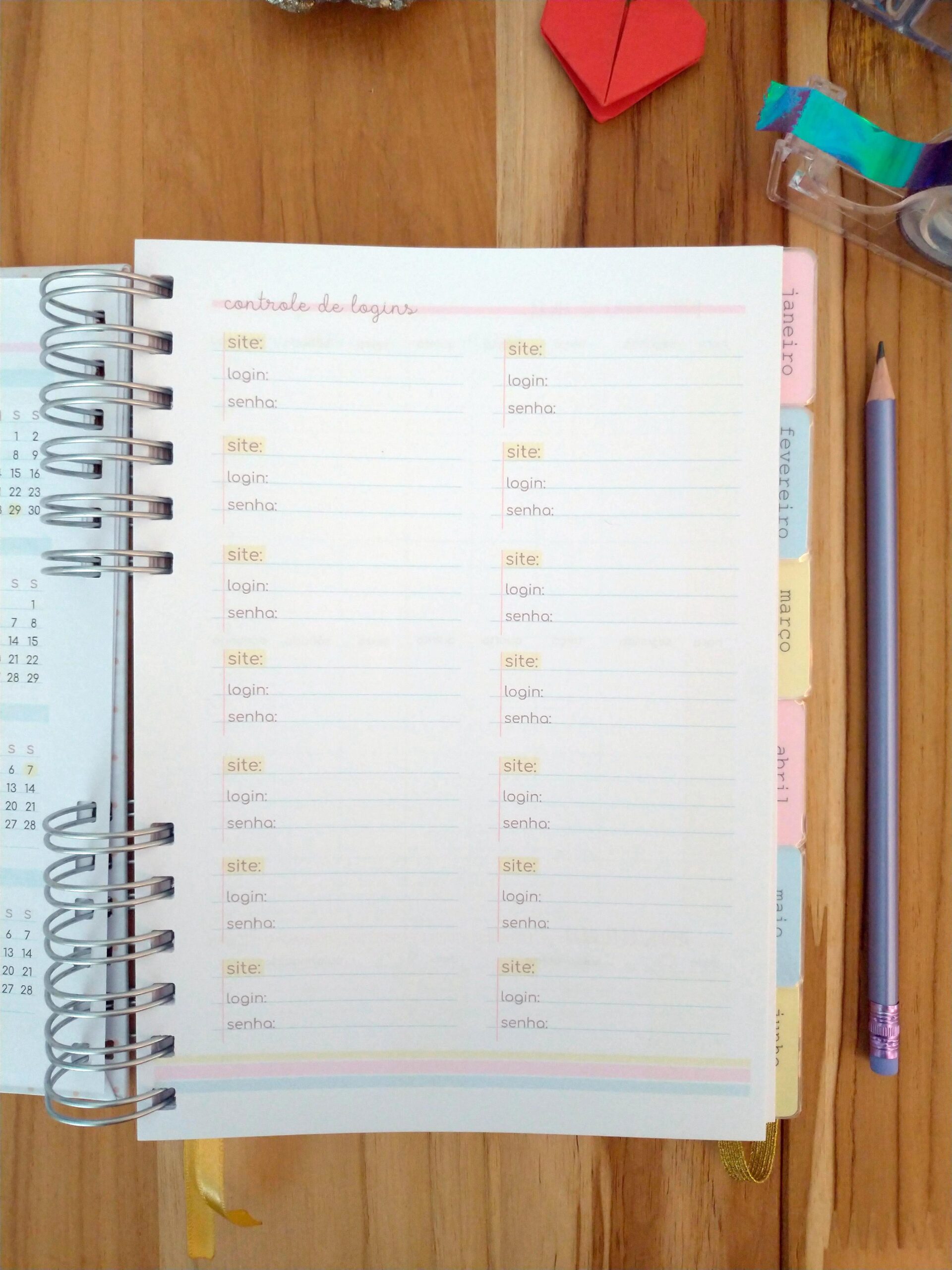 Pronta Entrega - Planner de estudos permanente - Imagem 3