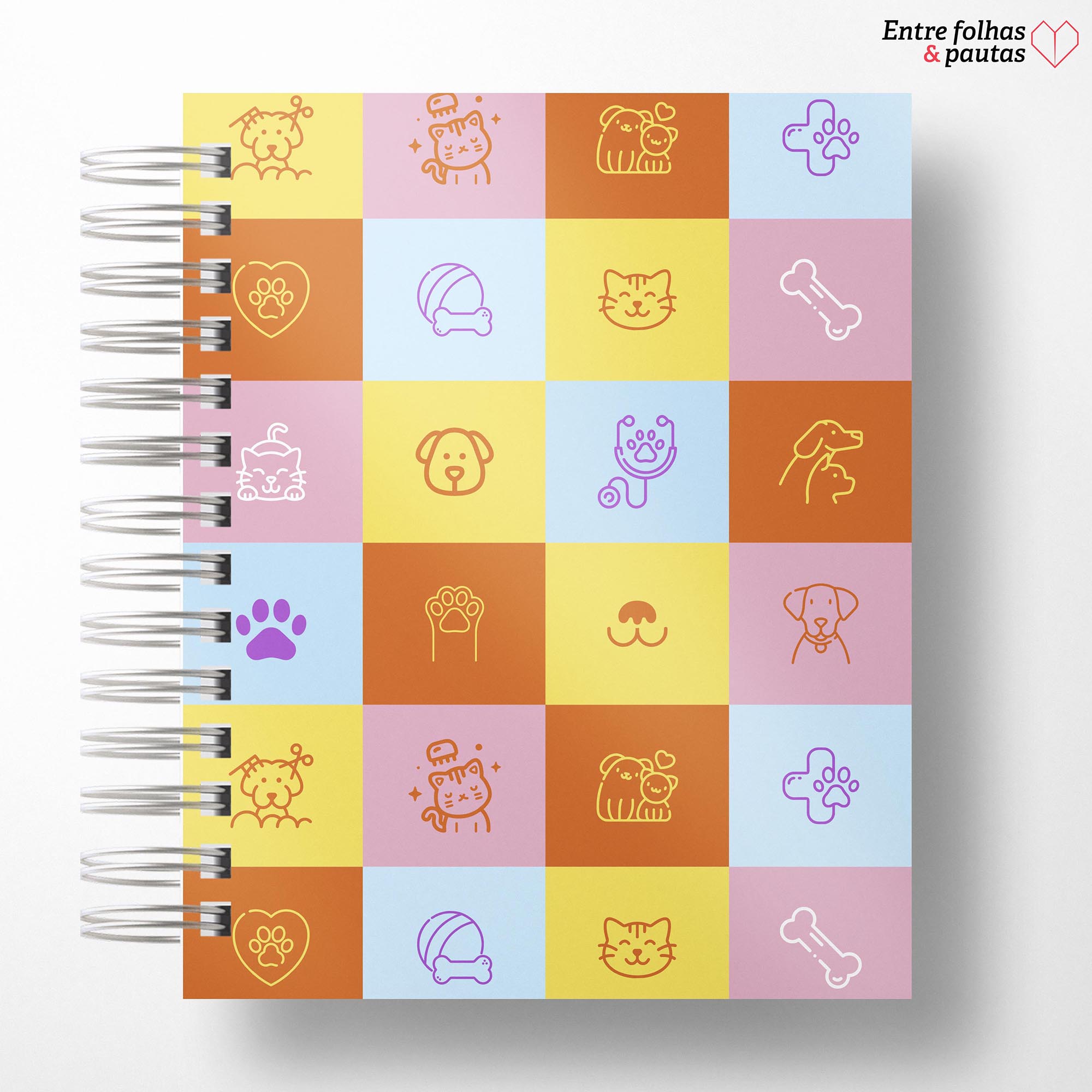 Coleção um amor de pet - mini caderno de vacinas pet personalizado - Imagem 13