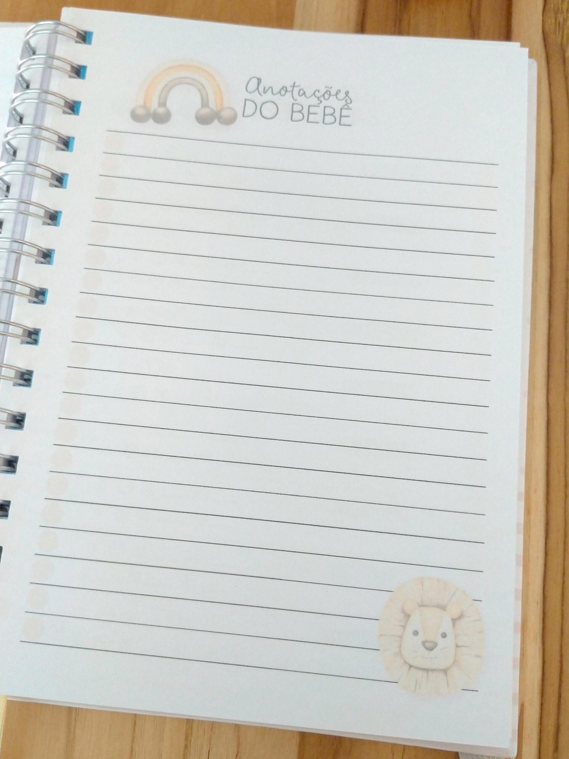 Caderneta de saúde do bebê - meu menino personalizado - Imagem 10