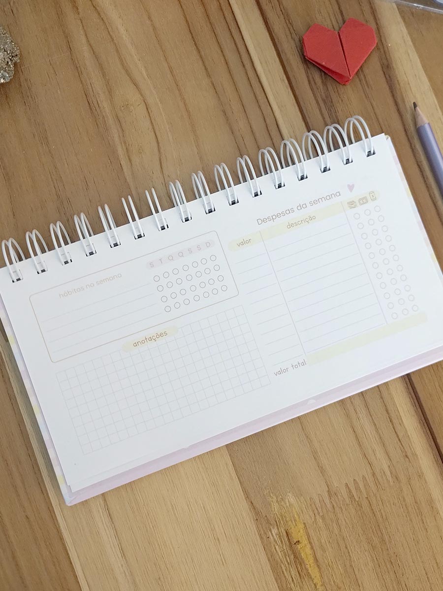 Desk planner permanente personalizado - Imagem 7