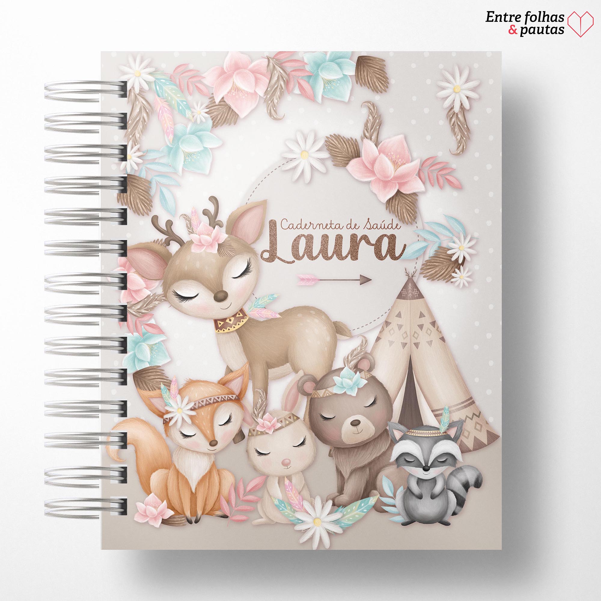 Caderneta de saúde do bebê - minha menina personalizado - Imagem 22