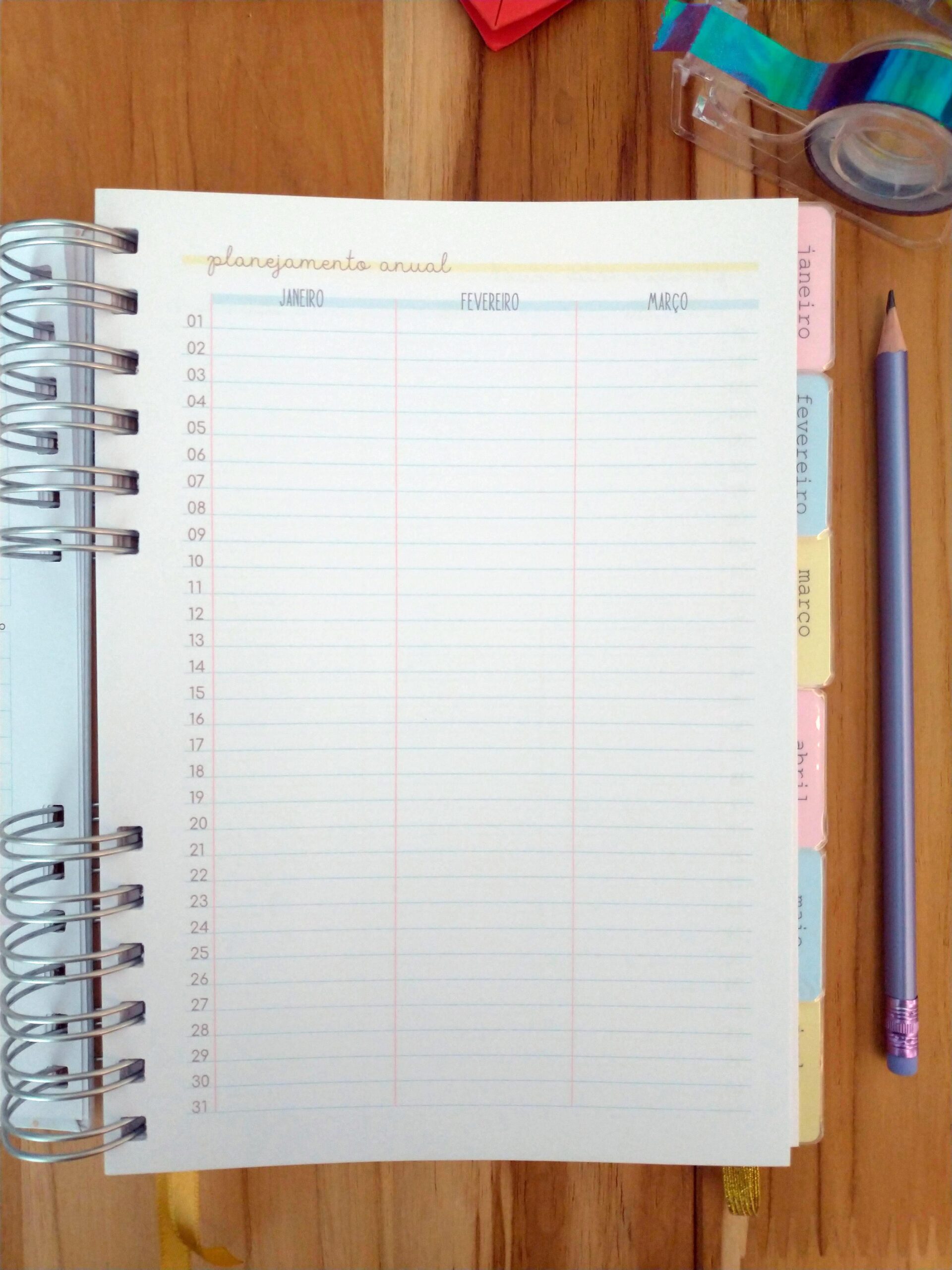 Pronta Entrega - Planner de estudos permanente - Imagem 5