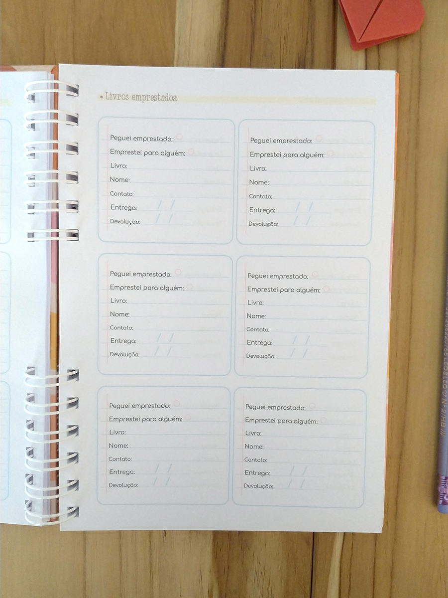 Caderno de leitura - minhas escolhas literárias personalizado - Imagem 7