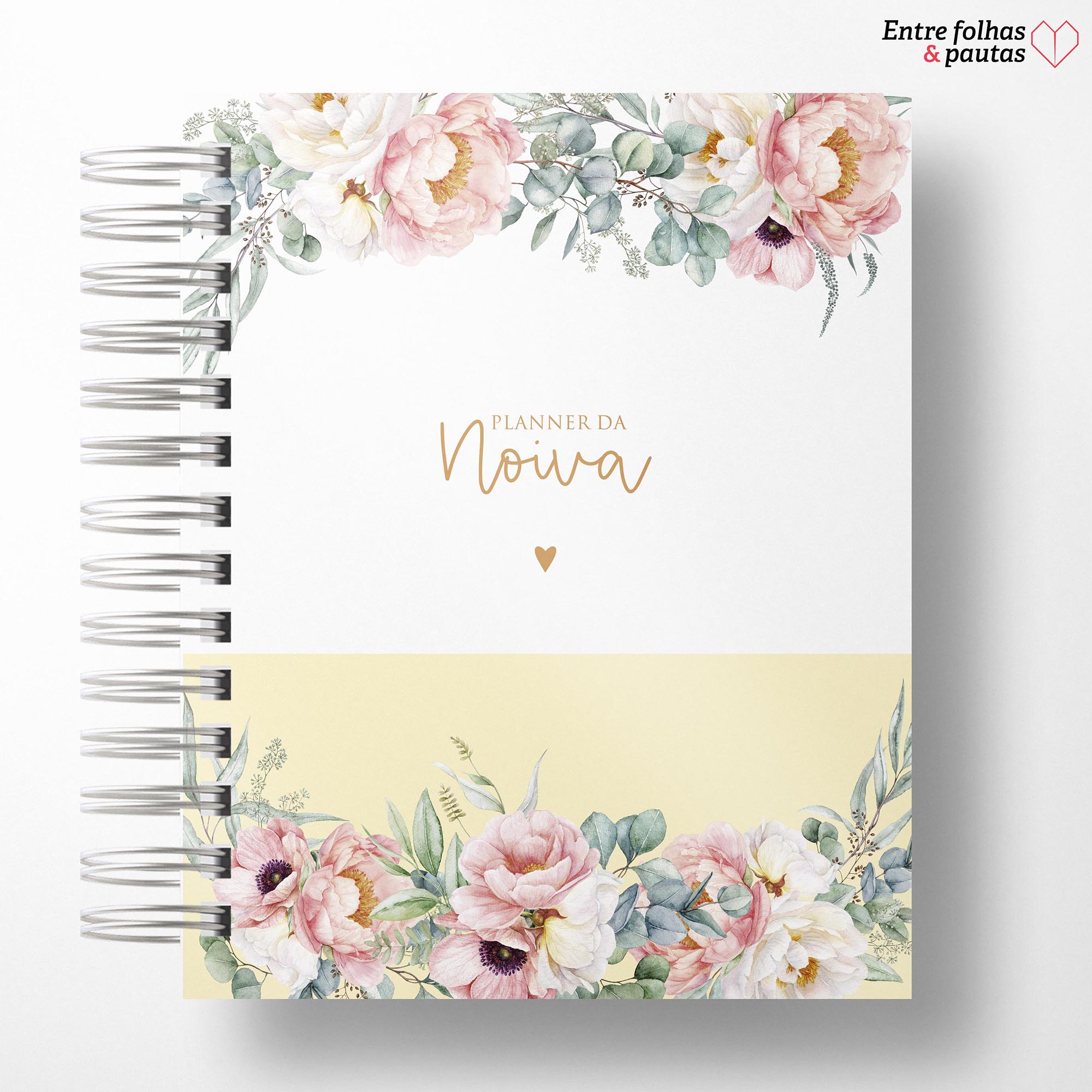 Coleção Amor que Floresce - Planner da noiva personalizado - Imagem 28