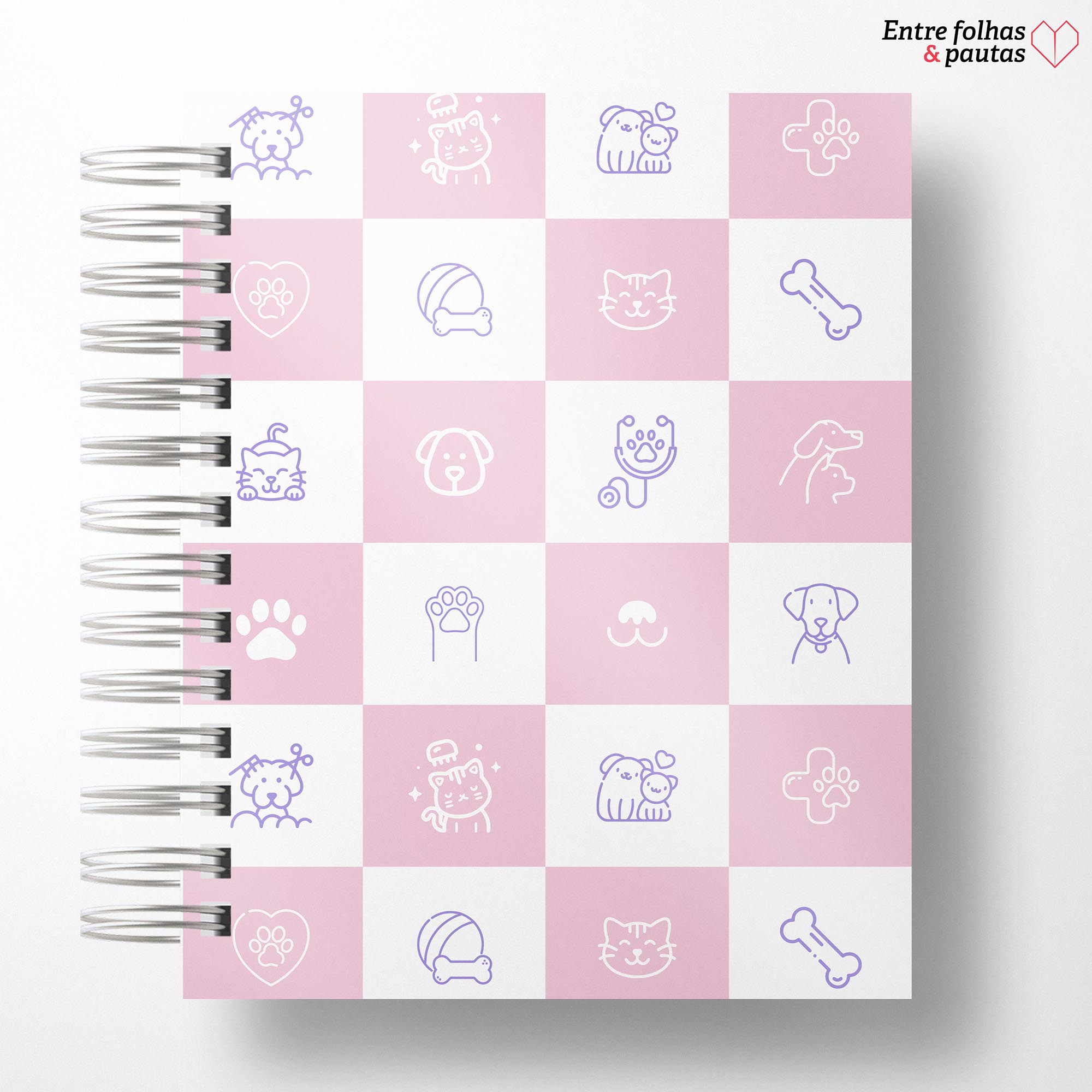 Coleção um amor de pet - mini caderno de vacinas pet personalizado - Imagem 12