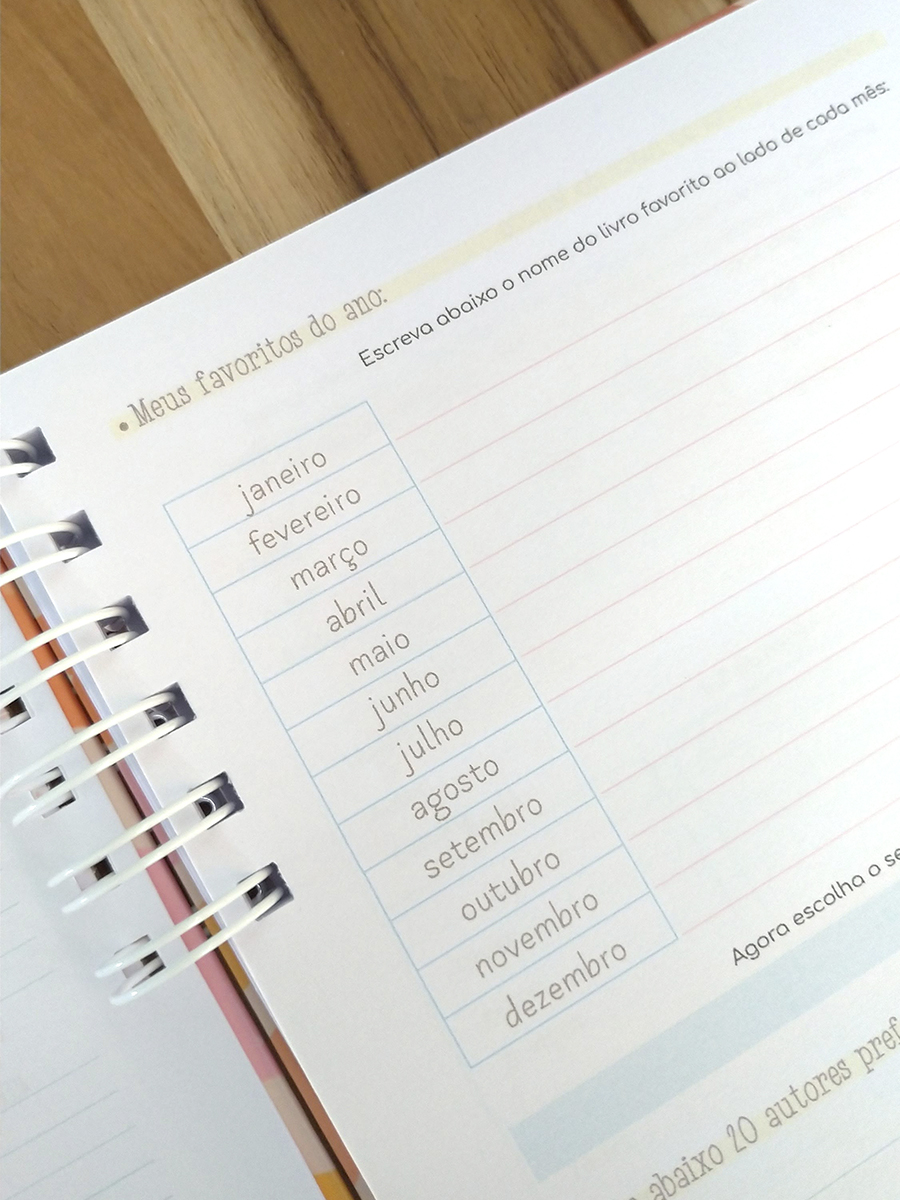 Caderno de leitura - minhas escolhas literárias personalizado - Imagem 15