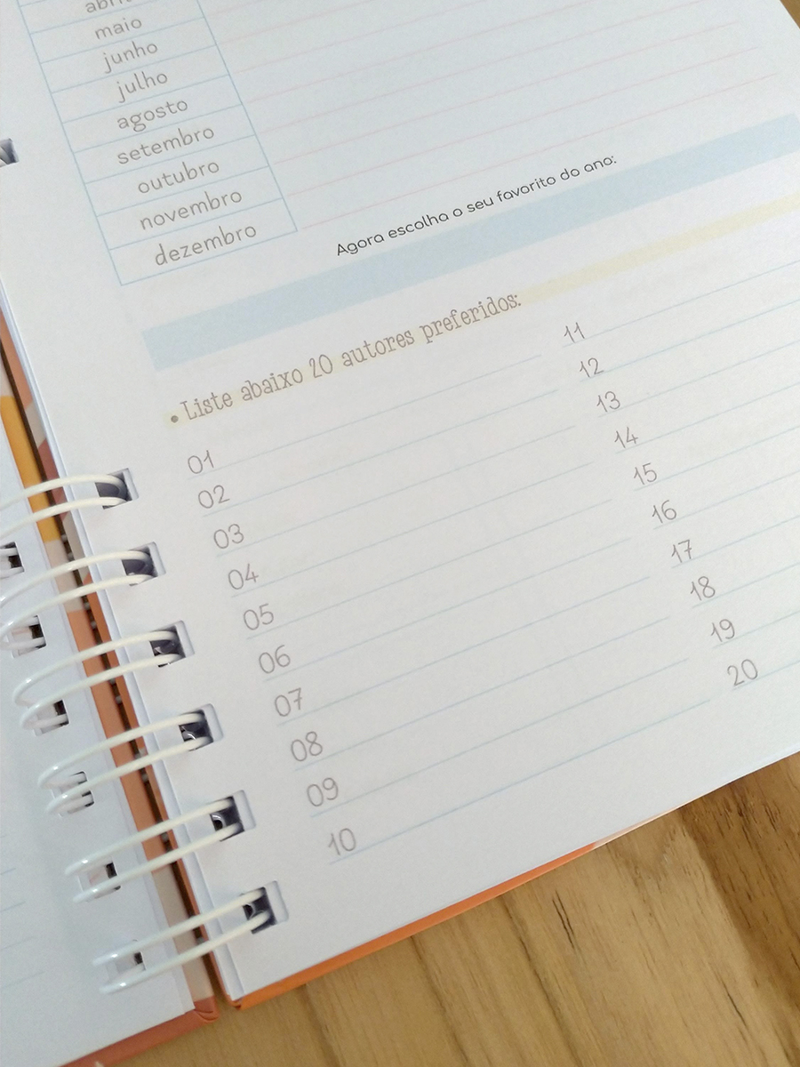 Caderno de leitura - minhas escolhas literárias personalizado - Imagem 14