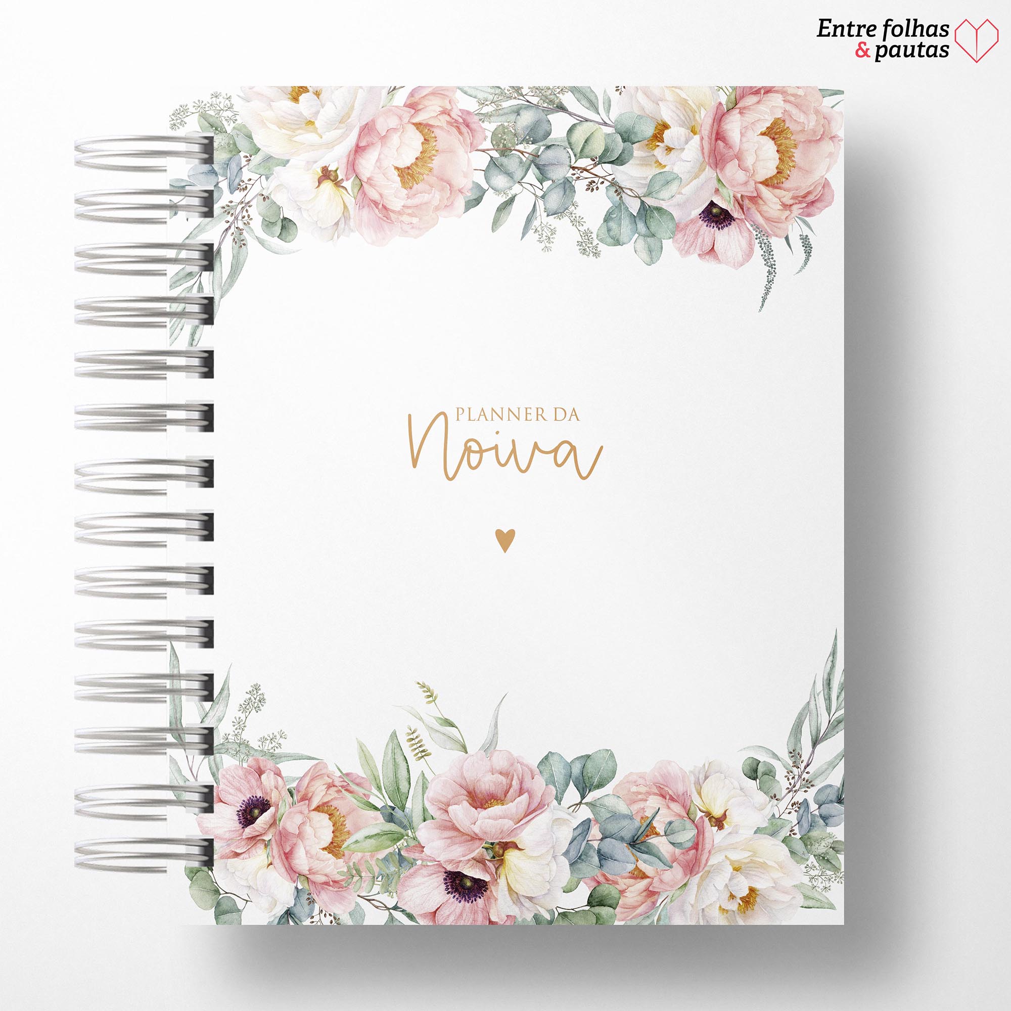 Coleção Amor que Floresce - Planner da noiva personalizado - Imagem 26