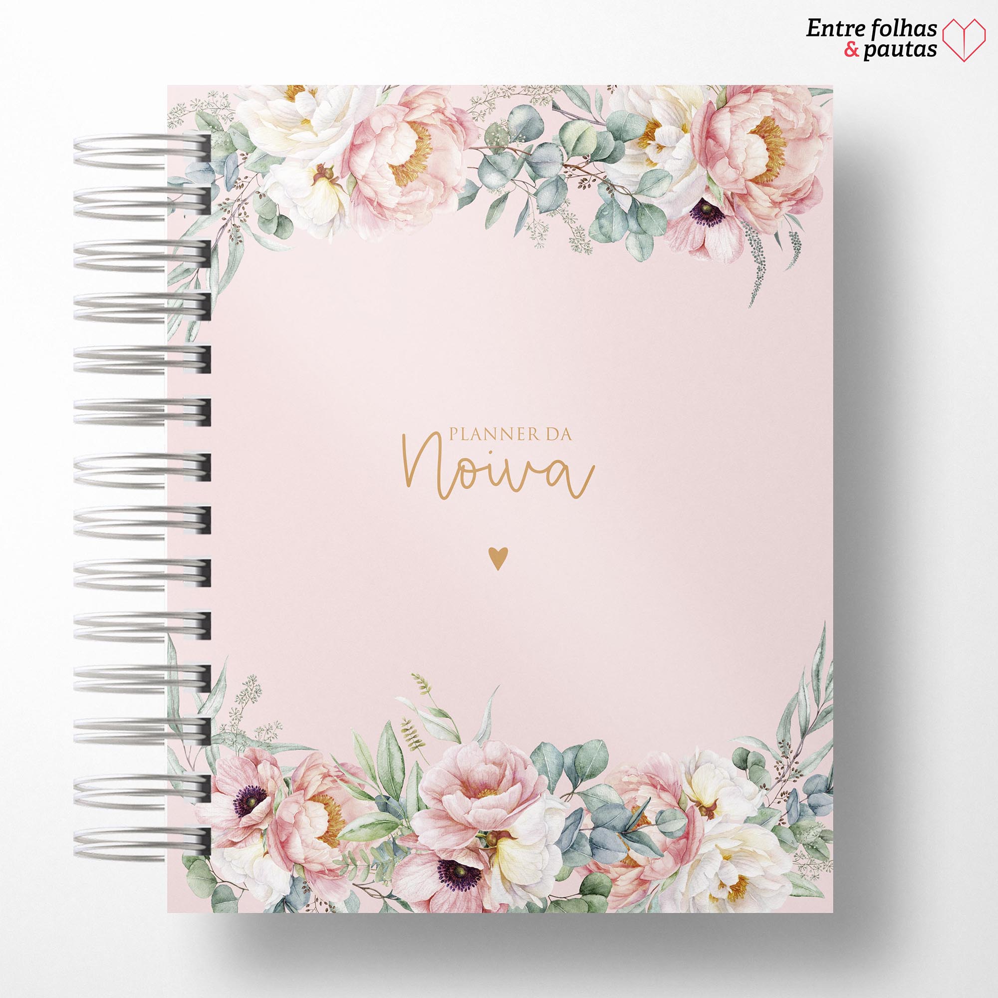 Coleção Amor que Floresce - Planner da noiva personalizado - Imagem 25