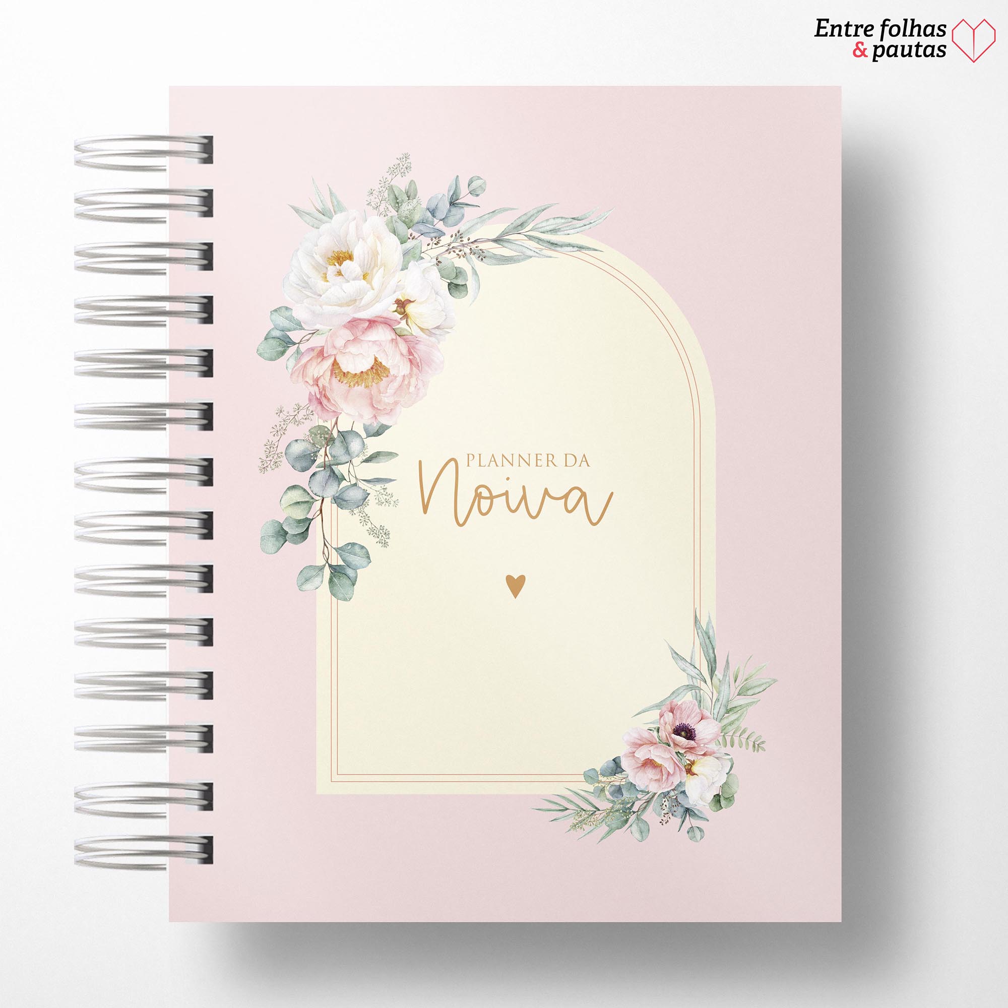 Coleção Amor que Floresce - Planner da noiva personalizado - Imagem 22