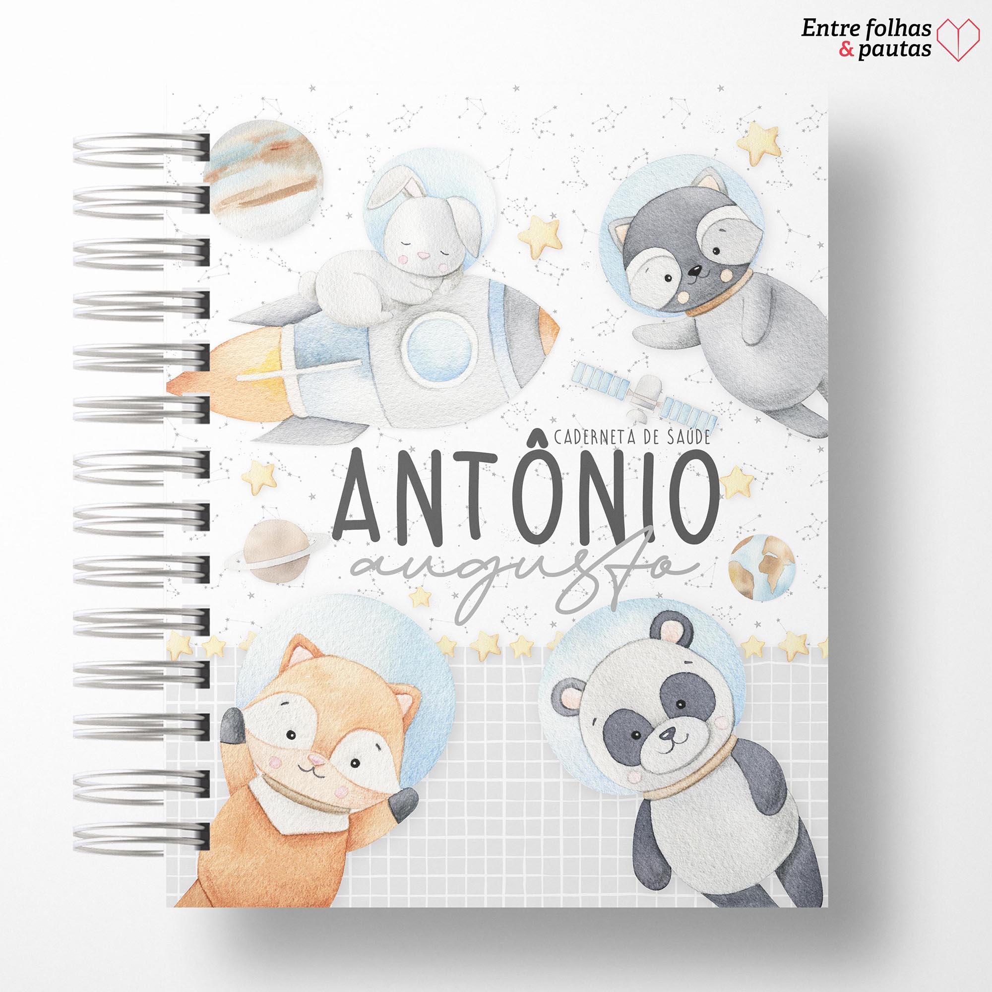 Caderneta de saúde do bebê - meu menino personalizado - Imagem 14