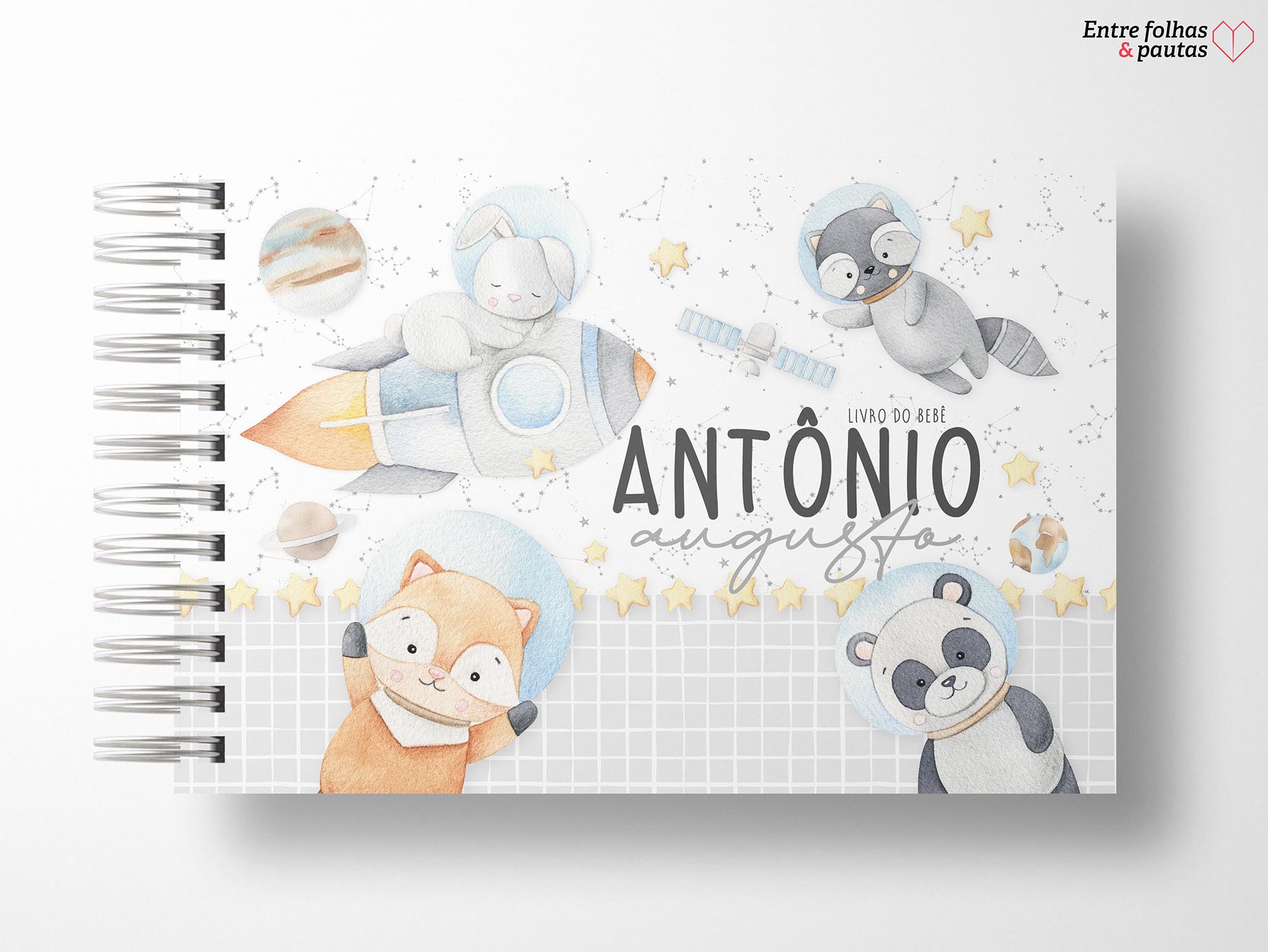 Livro do bebê menino personalizado - Imagem 27