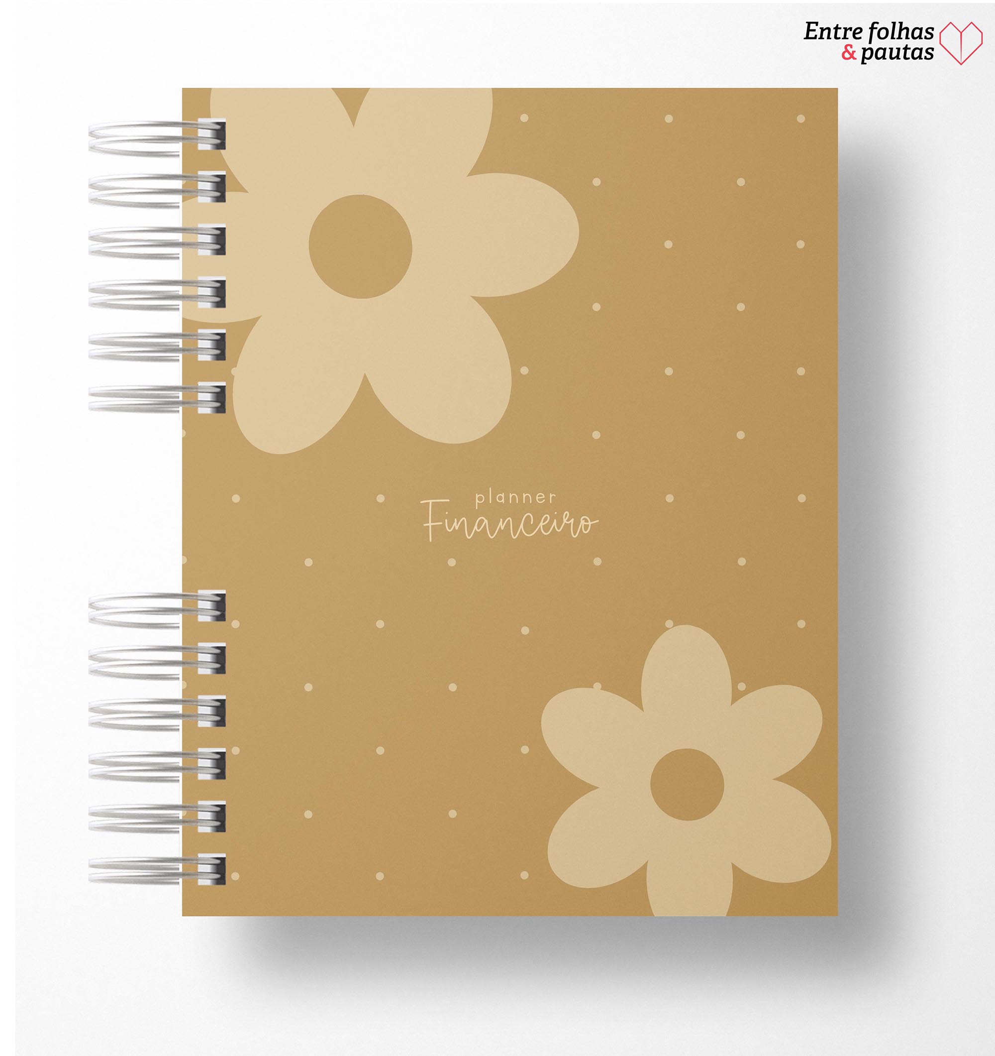 Planner financeiro permanente colorido ou neutro personalizado - Imagem 28