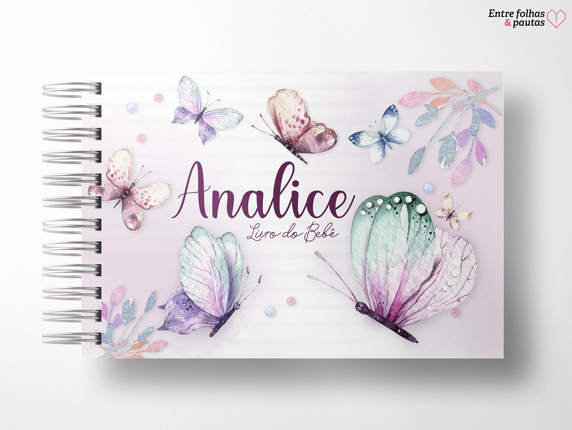 Livro do bebê menina personalizado - Imagem 25